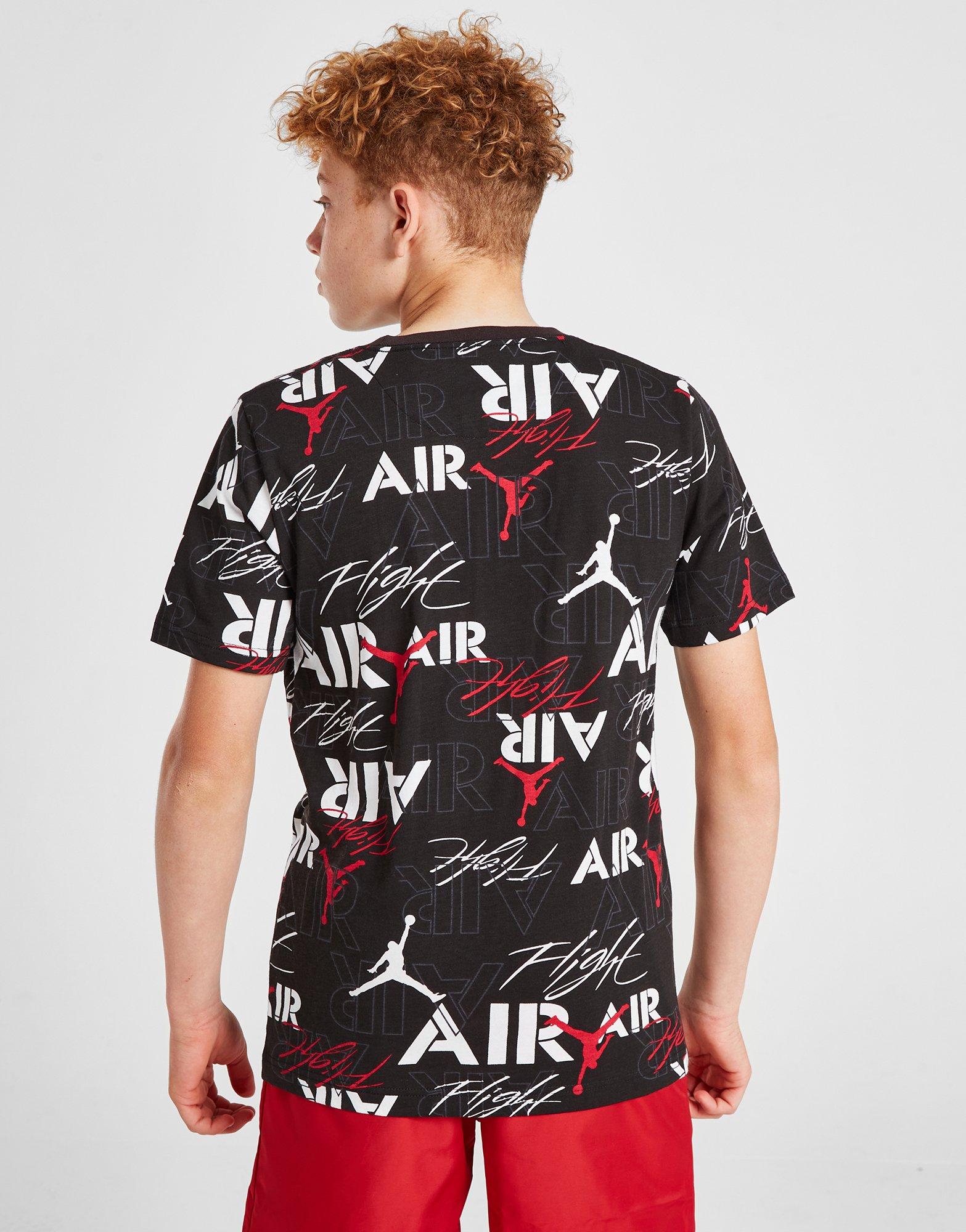 Jordan Flight All Over Print T-Shirt Junior