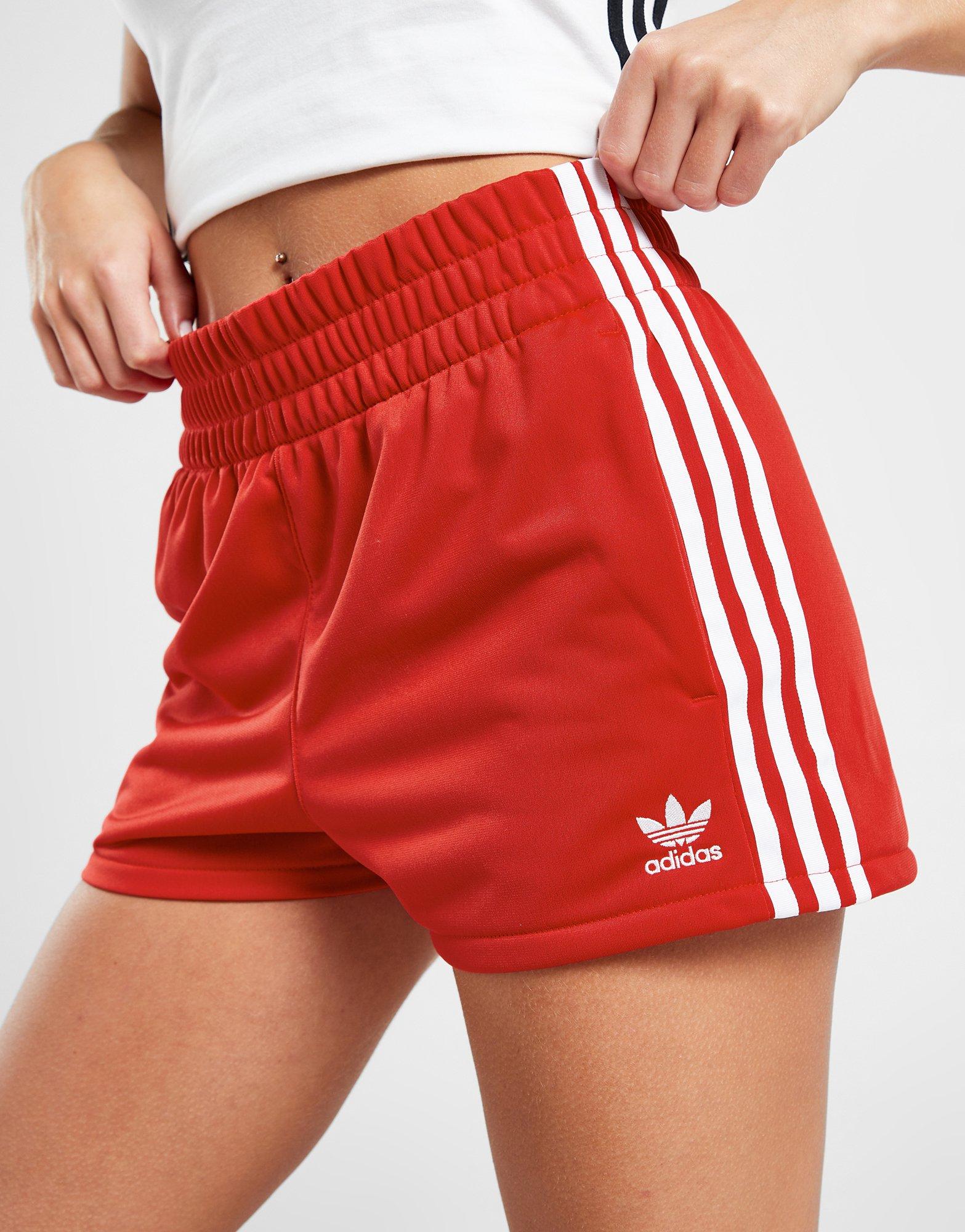 Adidas original 3 2025 stripe poly shorts