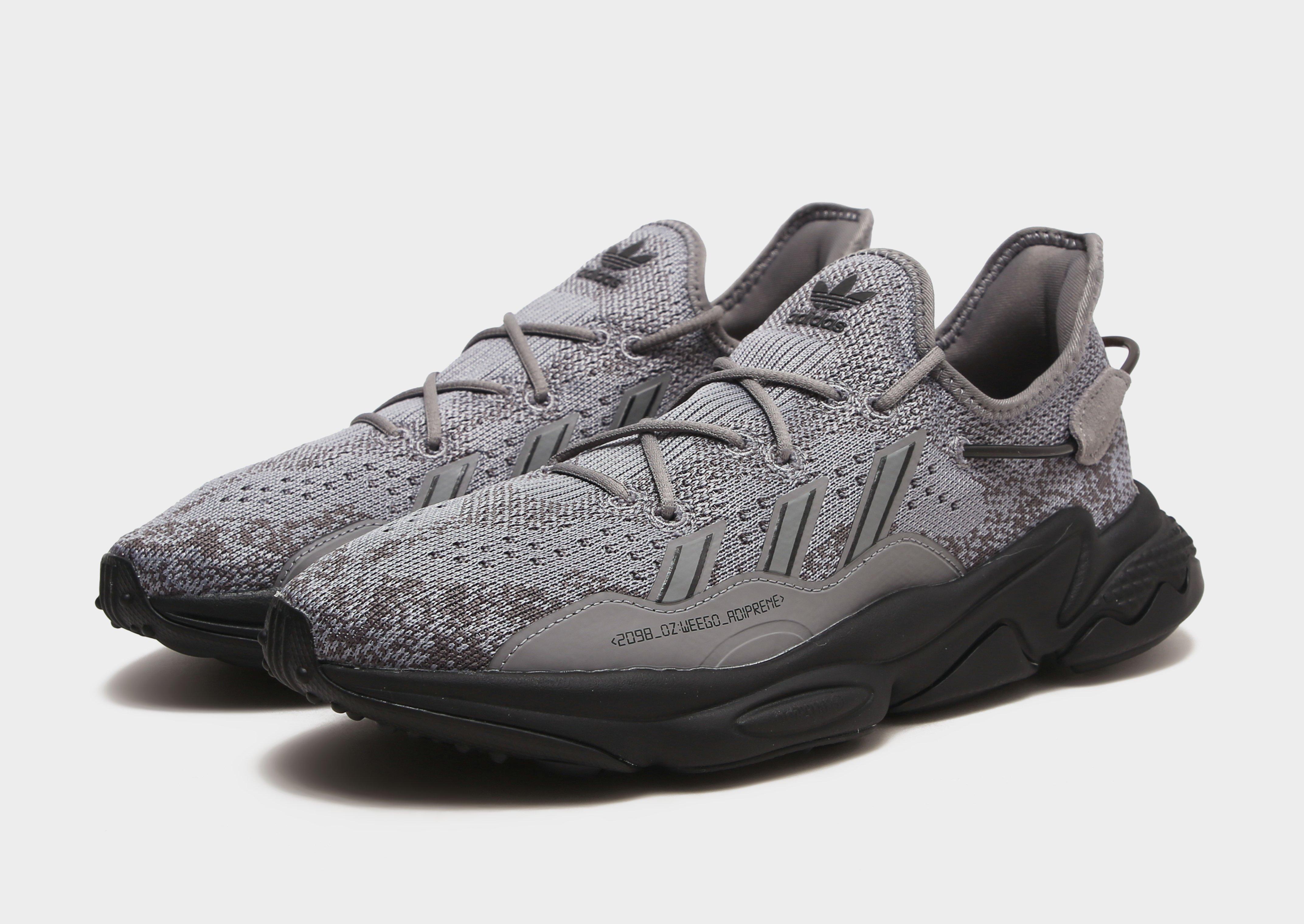 Grey adidas Originals Ozweego Knit - JD Sports Singapore