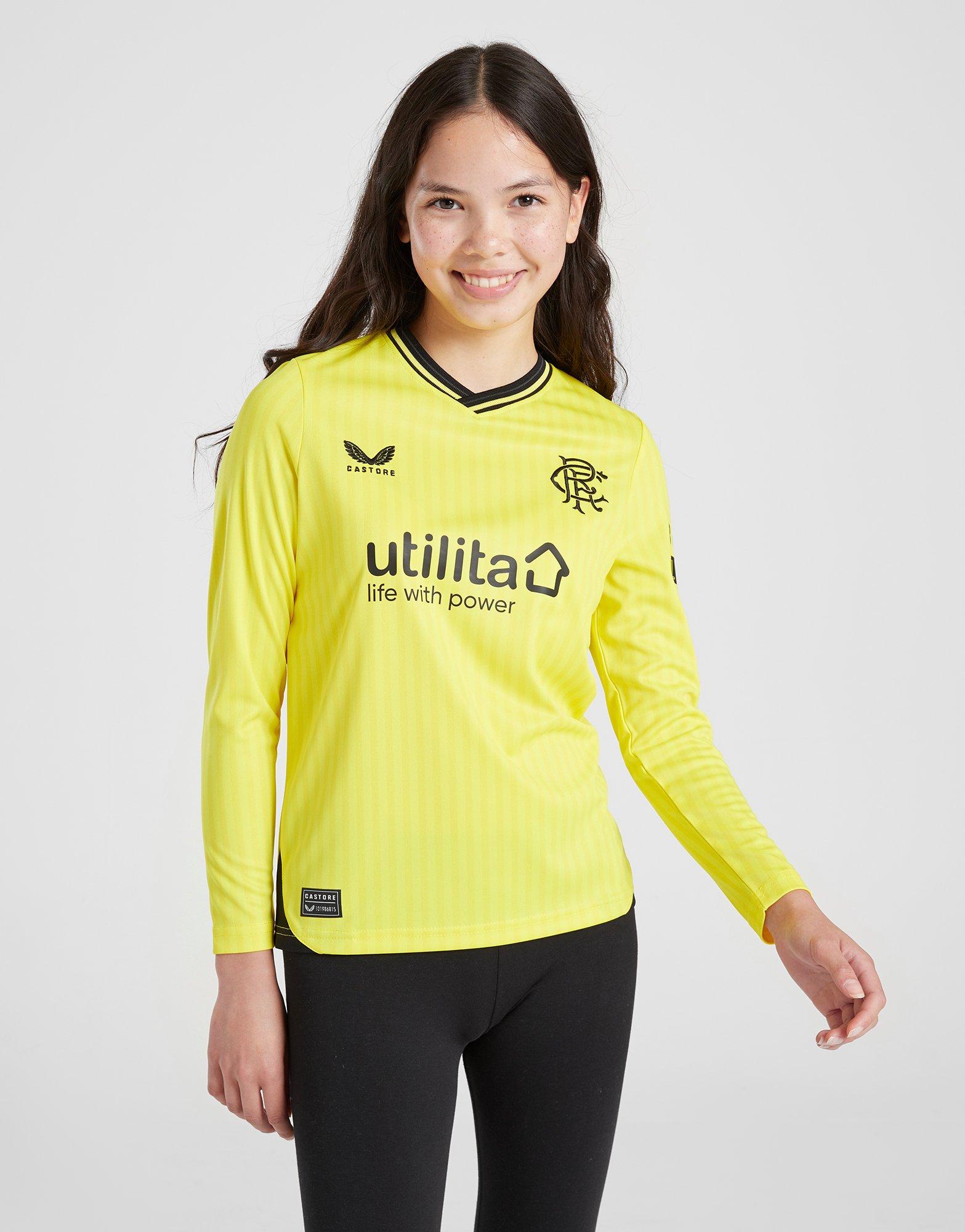 Castore Rangers FC 2023/24 Goalkeeper Home Shirt Junior