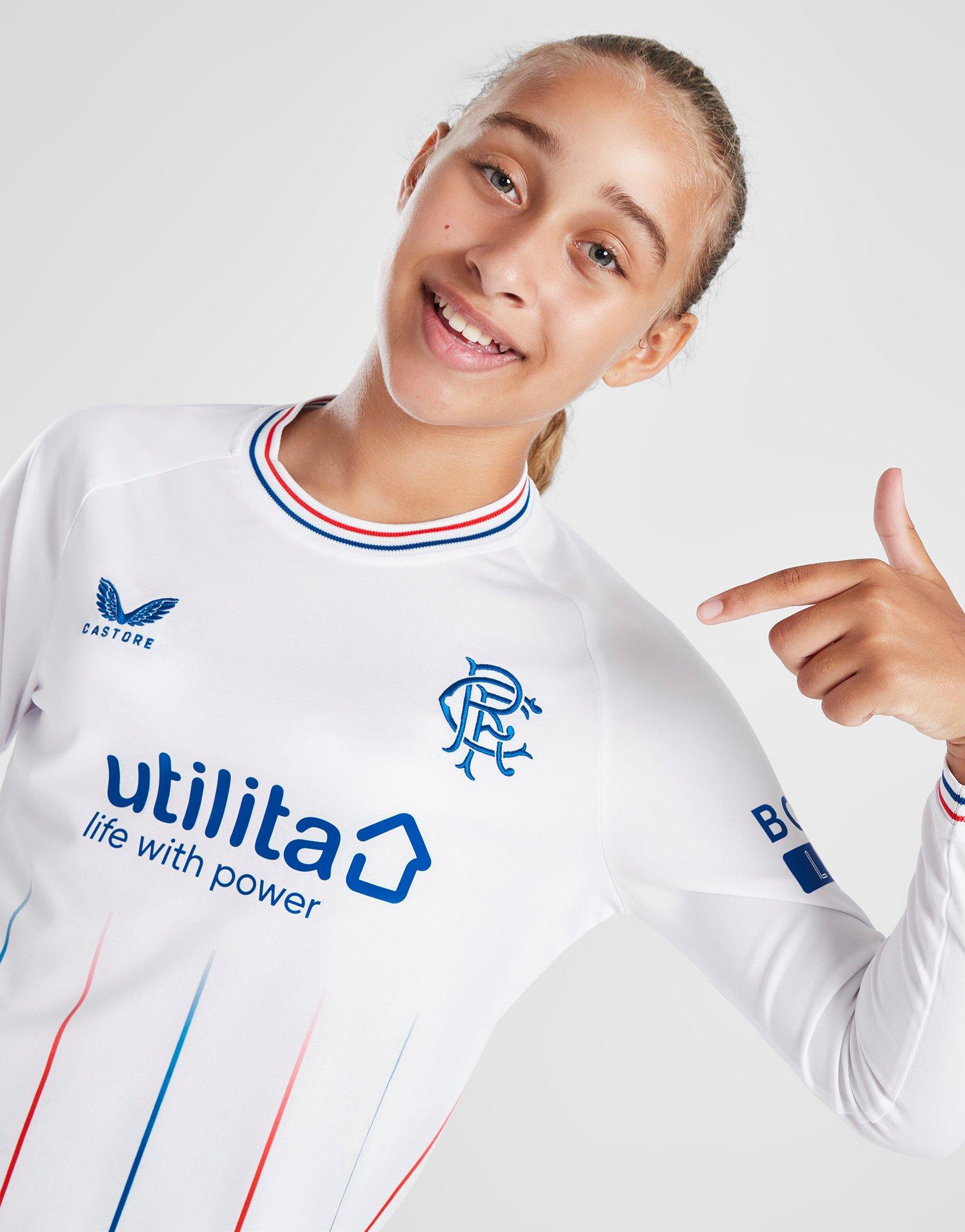 White Castore Rangers FC 2022/23 Away Shirt - JD Sports