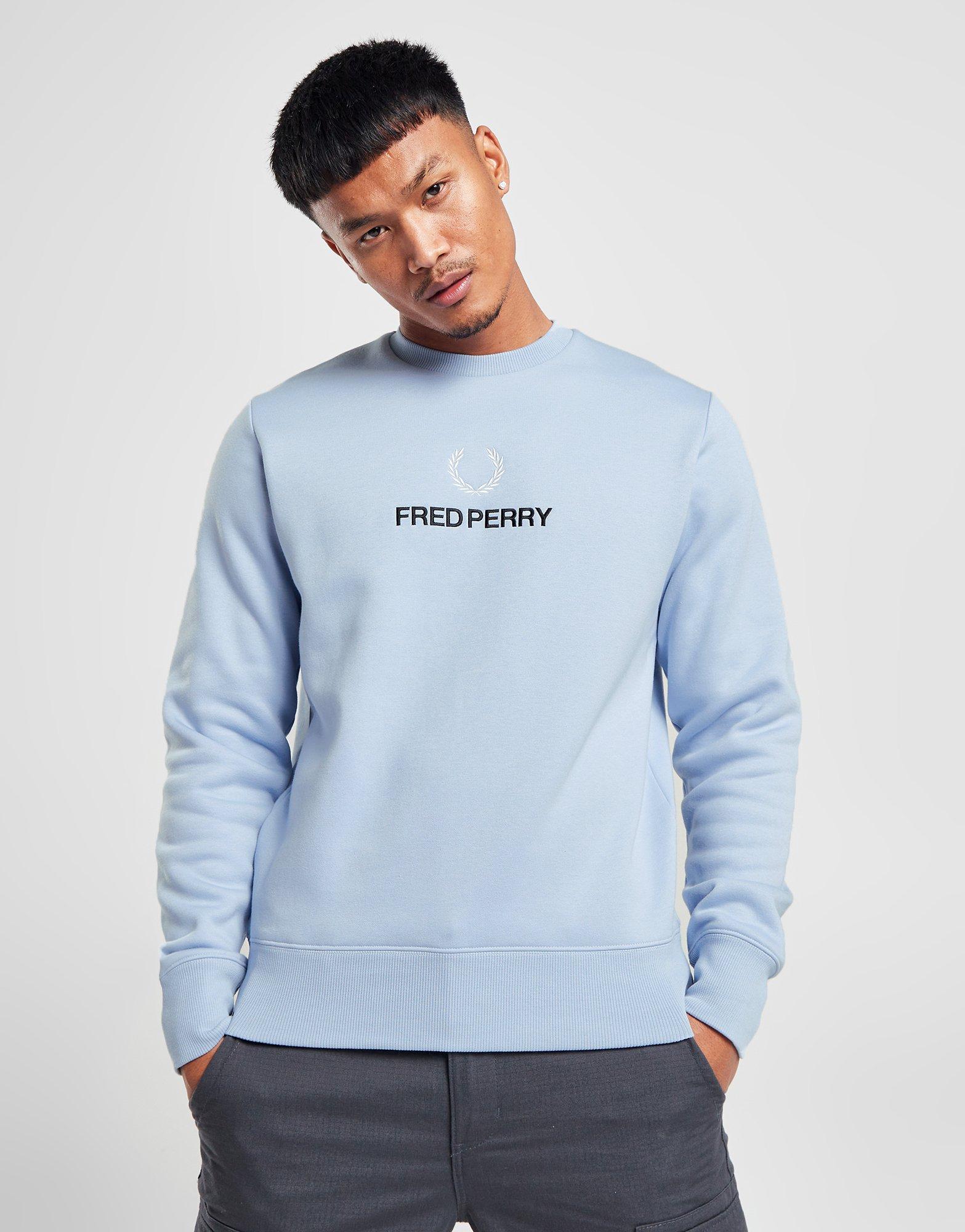 Fred Perry Global Stack Crew Sweatshirt