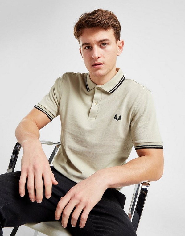 Fred Perry Twin Tipped Sleeve Polo Shirt Heren - JD Sports Nederland