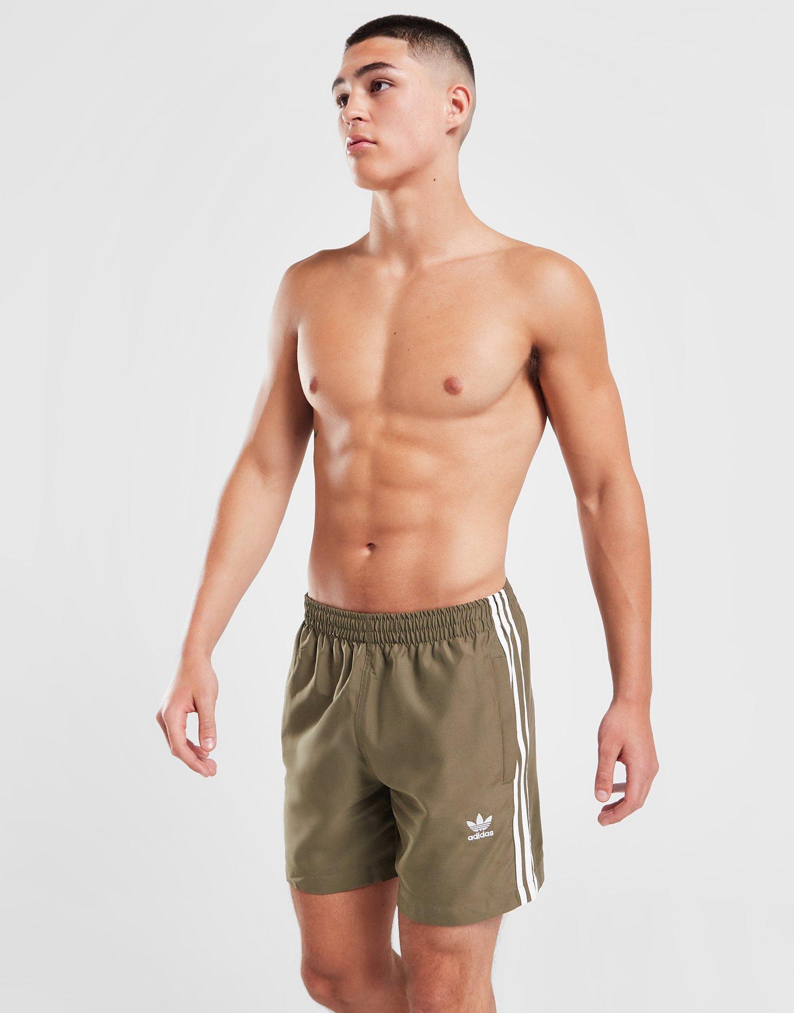 Green adidas Originals California Swim Shorts | JD Sports UK