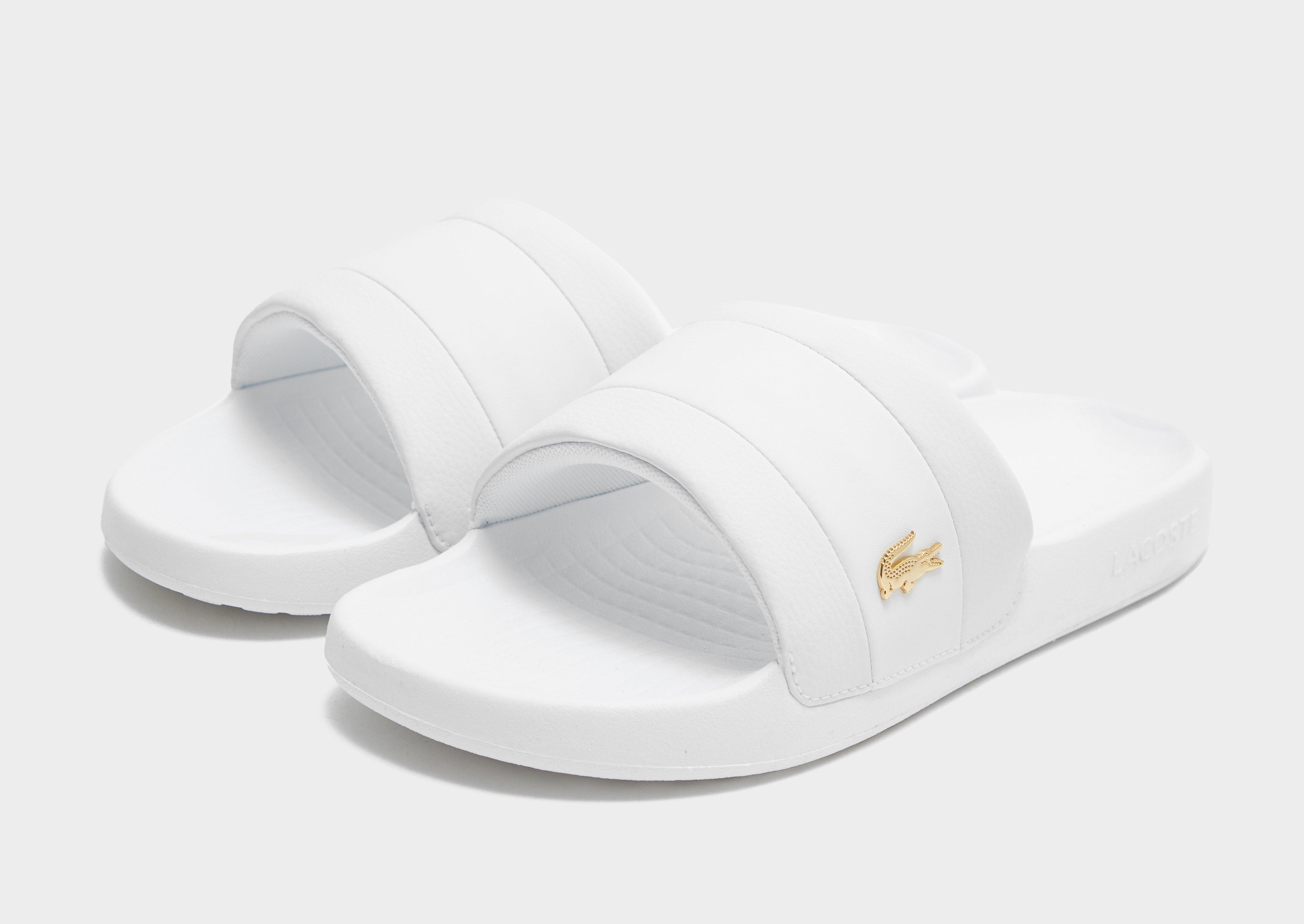 Lacoste chanclas Serve Pin en Blanco JD Sports Espa a