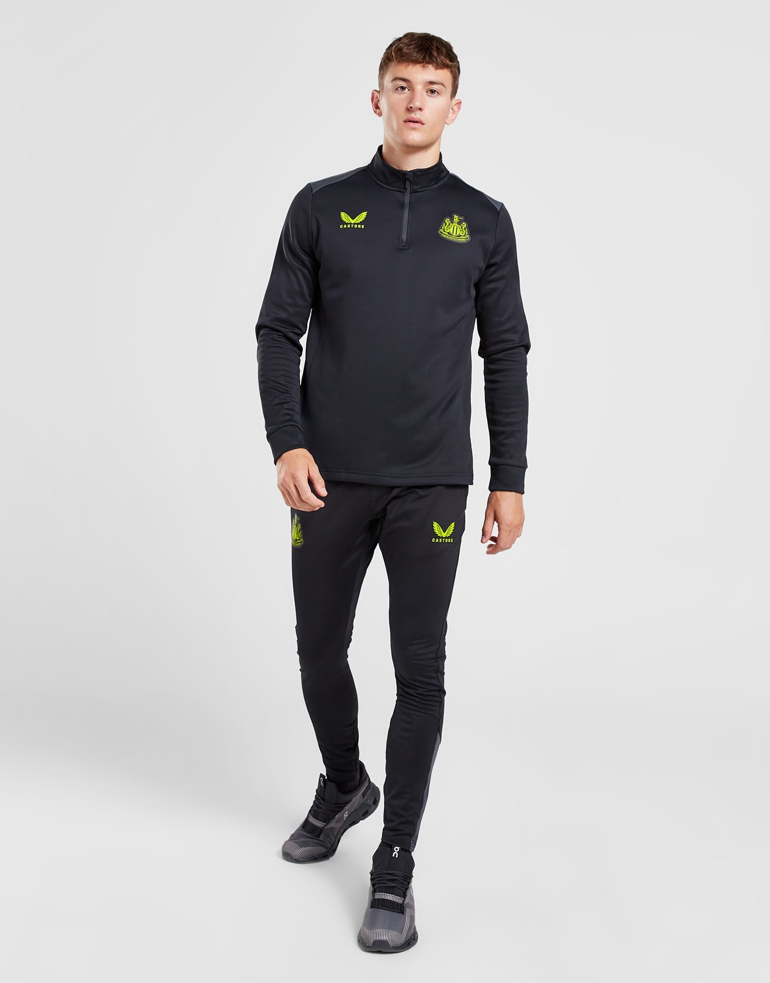 Black Castore Newcastle United FC Training Track Pants JD Sports