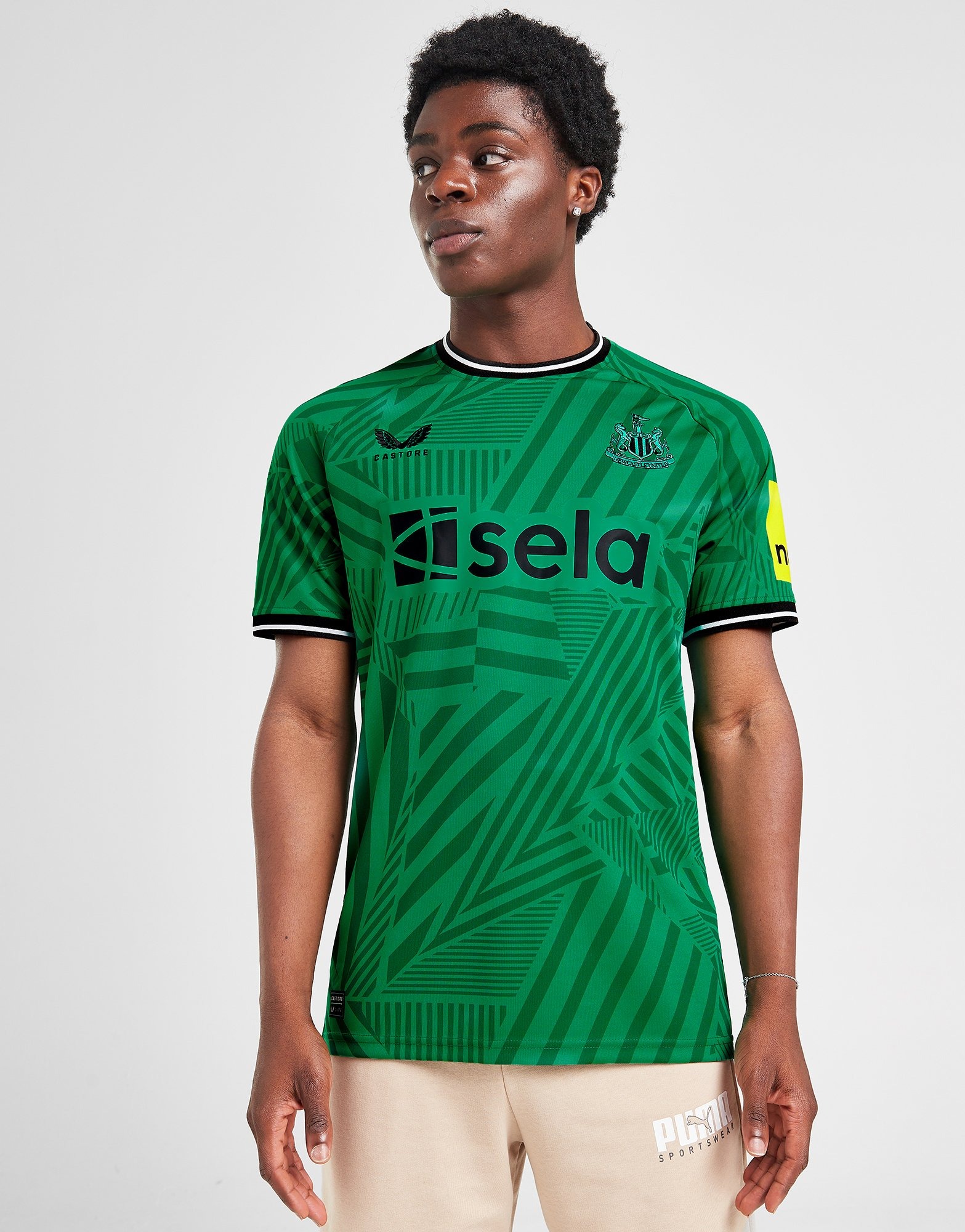 Green Castore Newcastle United FC 2023/24 Away Shirt | JD Sports UK