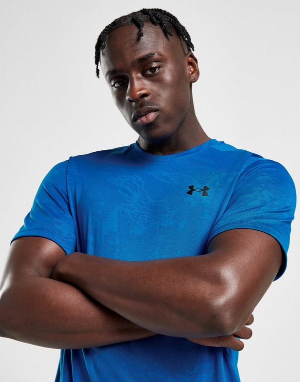 Under Armour T-shirt Jacquard Vent Homme Bleu- JD Sports France
