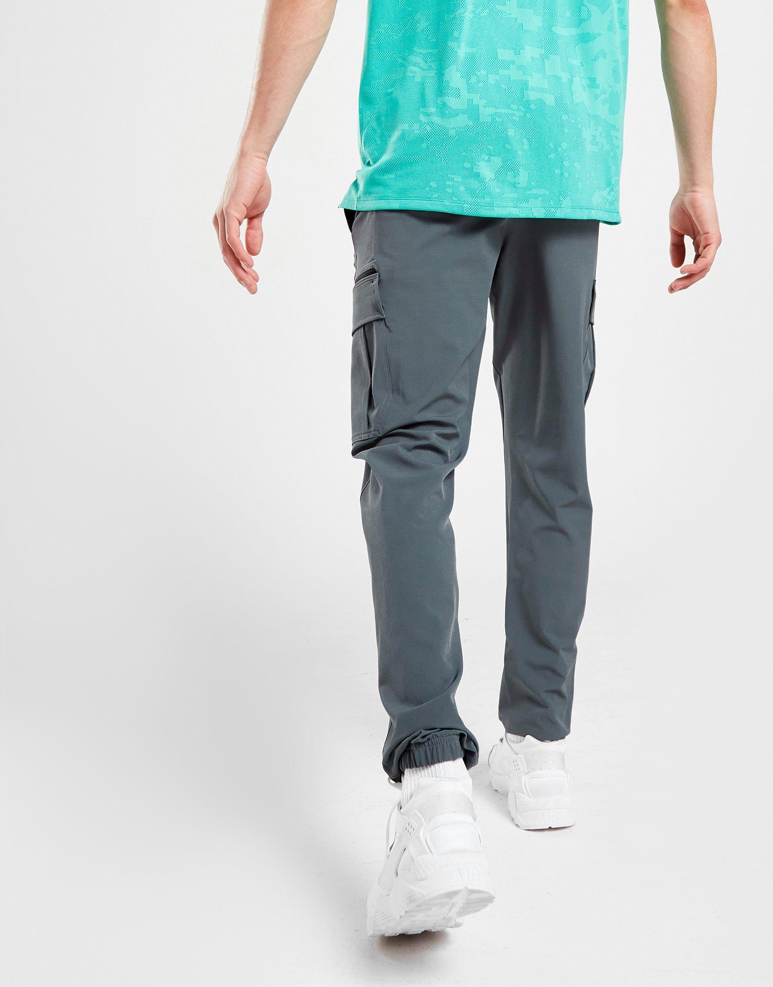 Grey Under Armour Woven Zip Cargo Pants - JD Sports Ireland