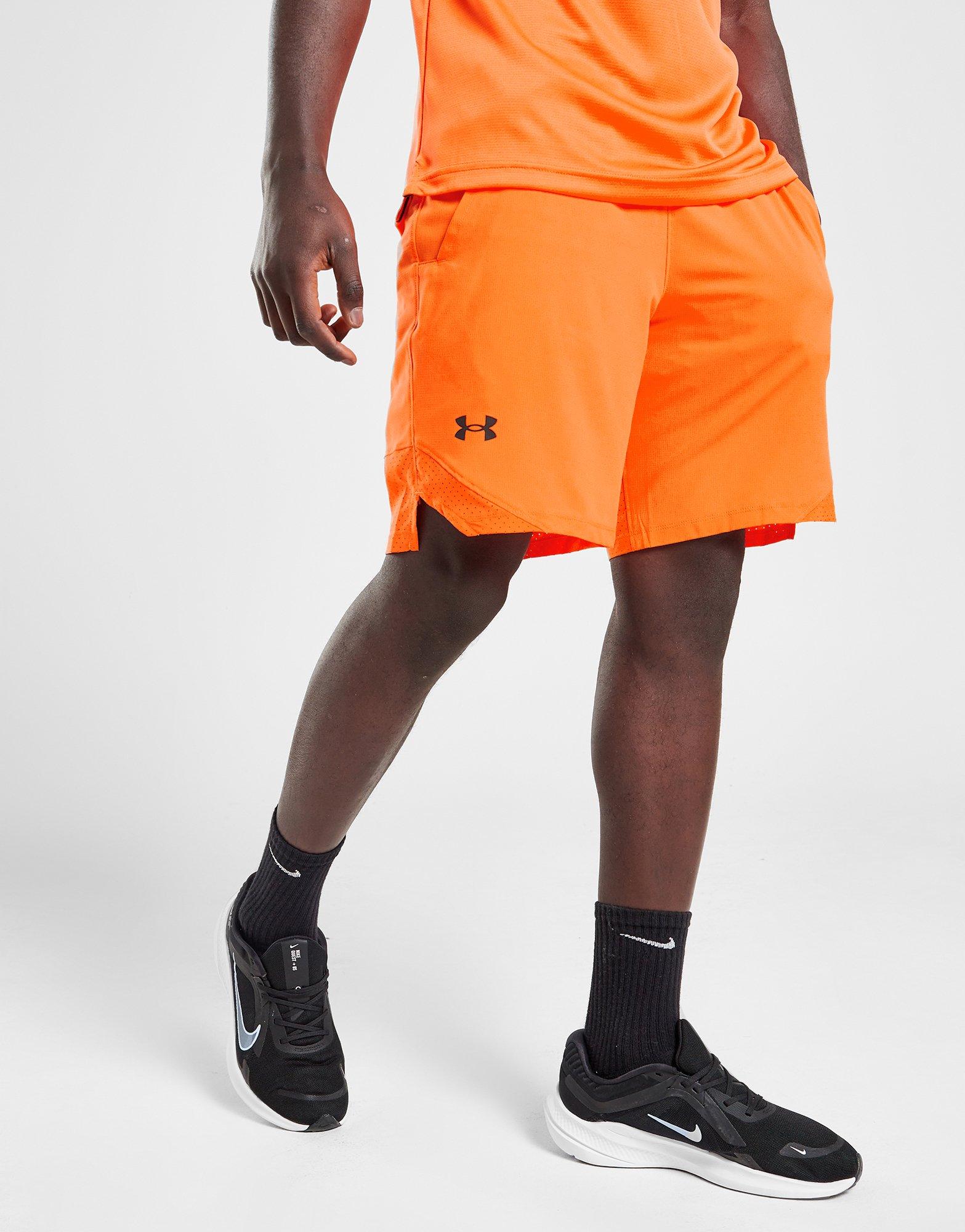 Under armour on sale shorts orange