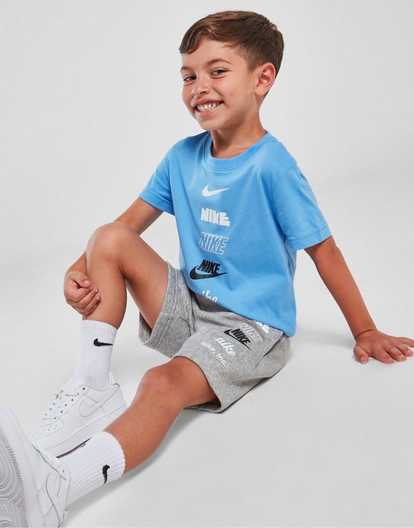 Nike Mid Logo T-Shirt/Shorts Set Children