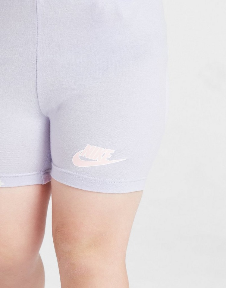 Nike Girls' Tie Dye T-Shirt/Cycle Shorts Set Infant