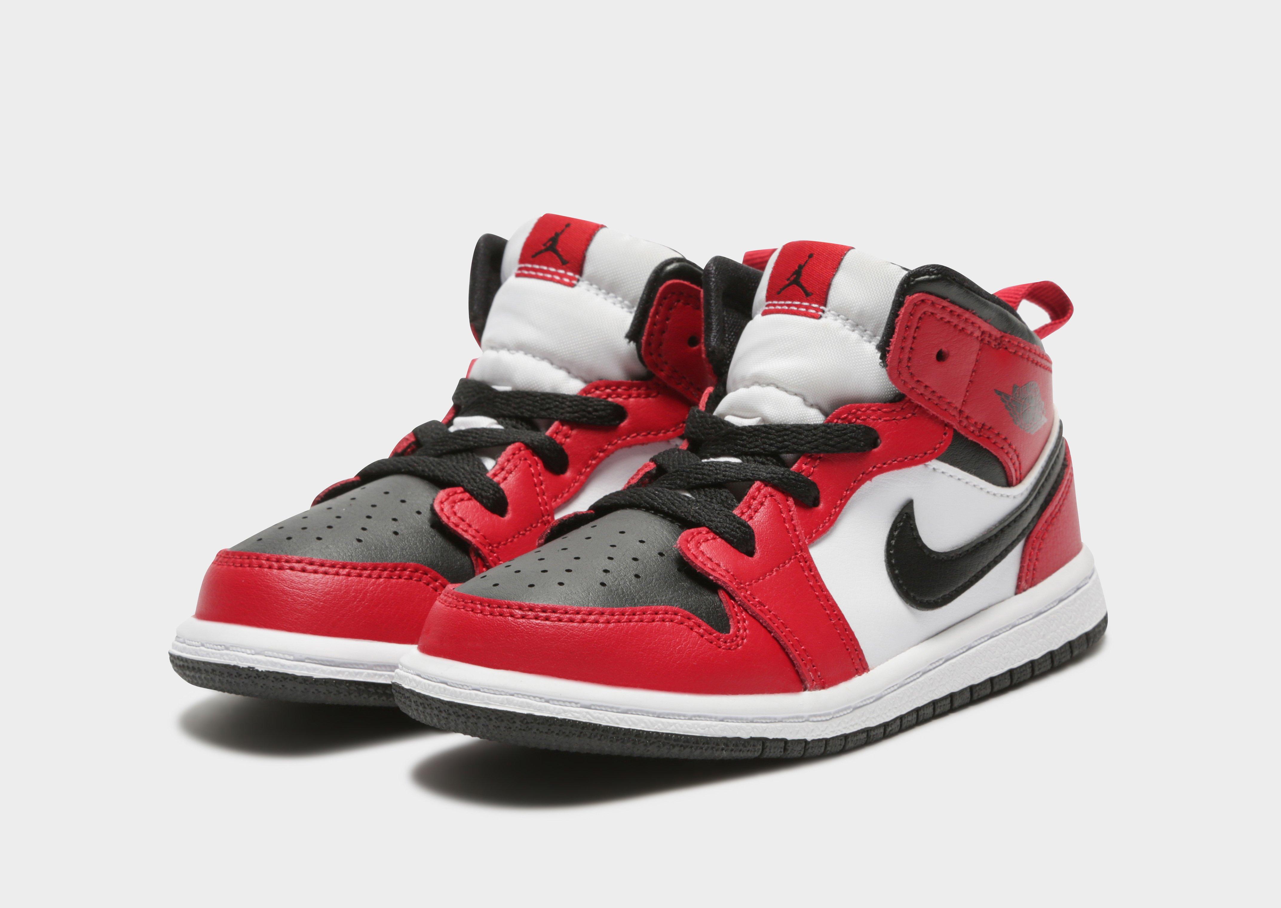 Jordan Air 1 Mid "Metallic Red" Infant's- 1 Per Customer