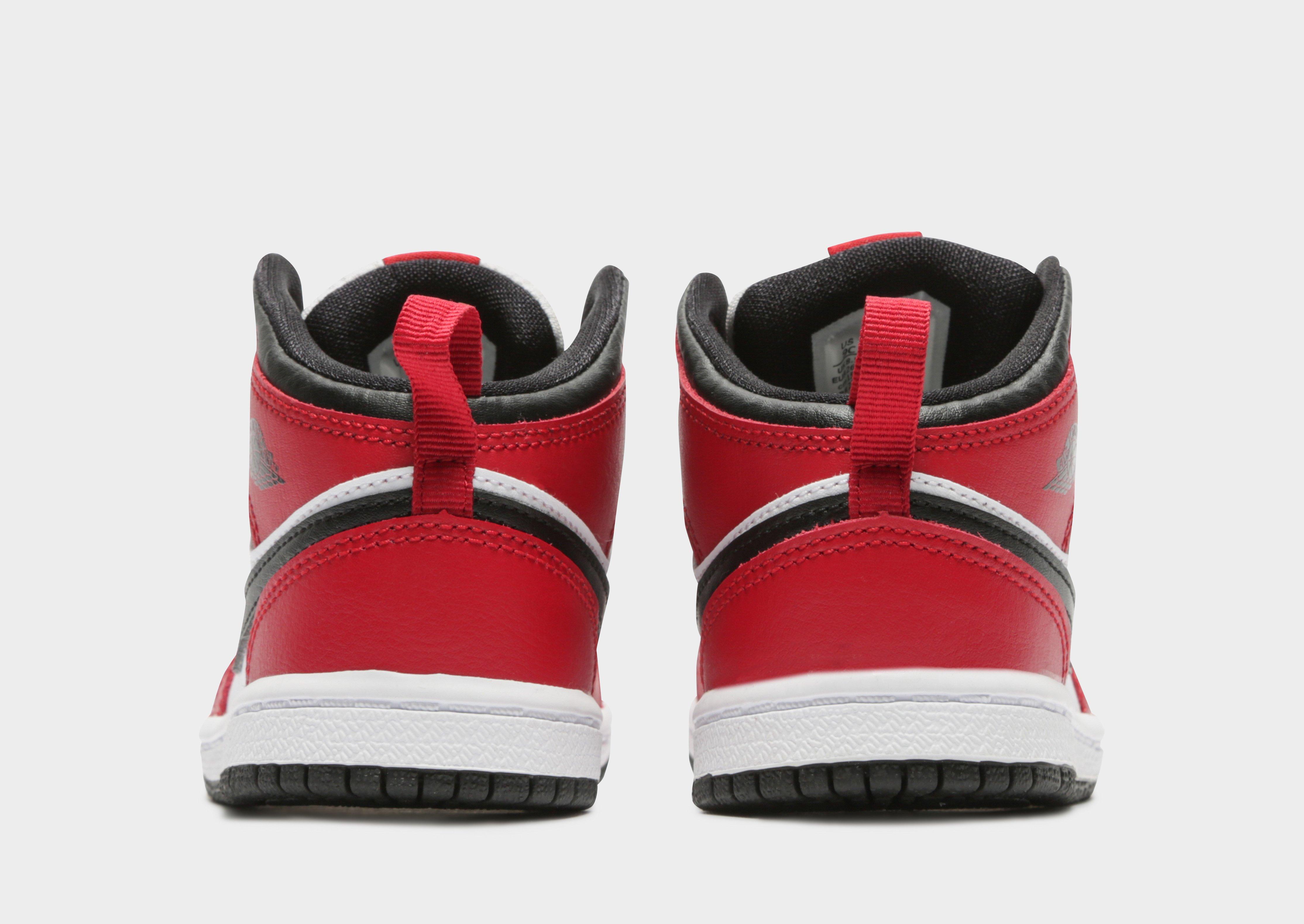 Jordan Air 1 Mid "Metallic Red" Infant's- 1 Per Customer