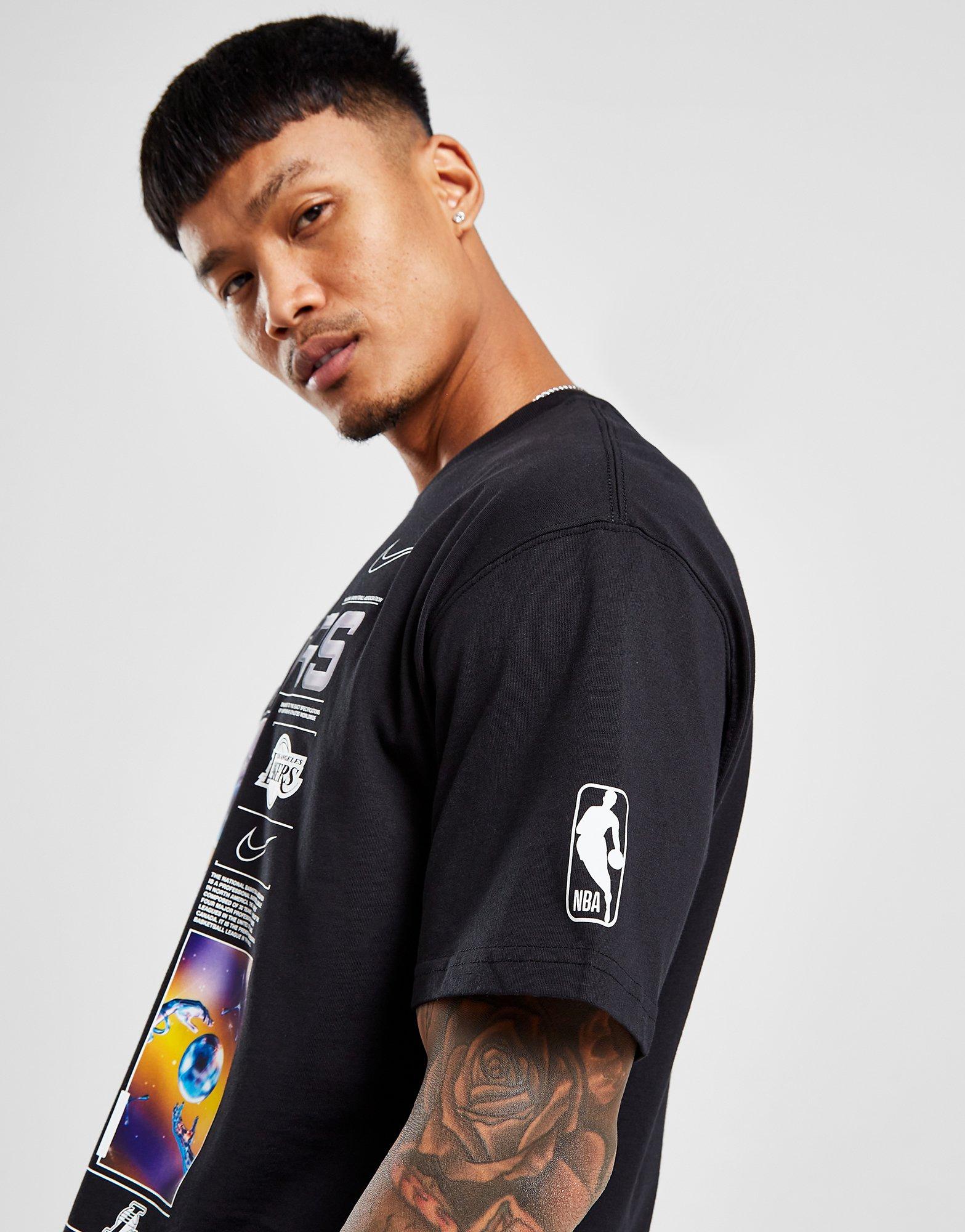 Black Nike NBA LA Lakers Max90 T-Shirt