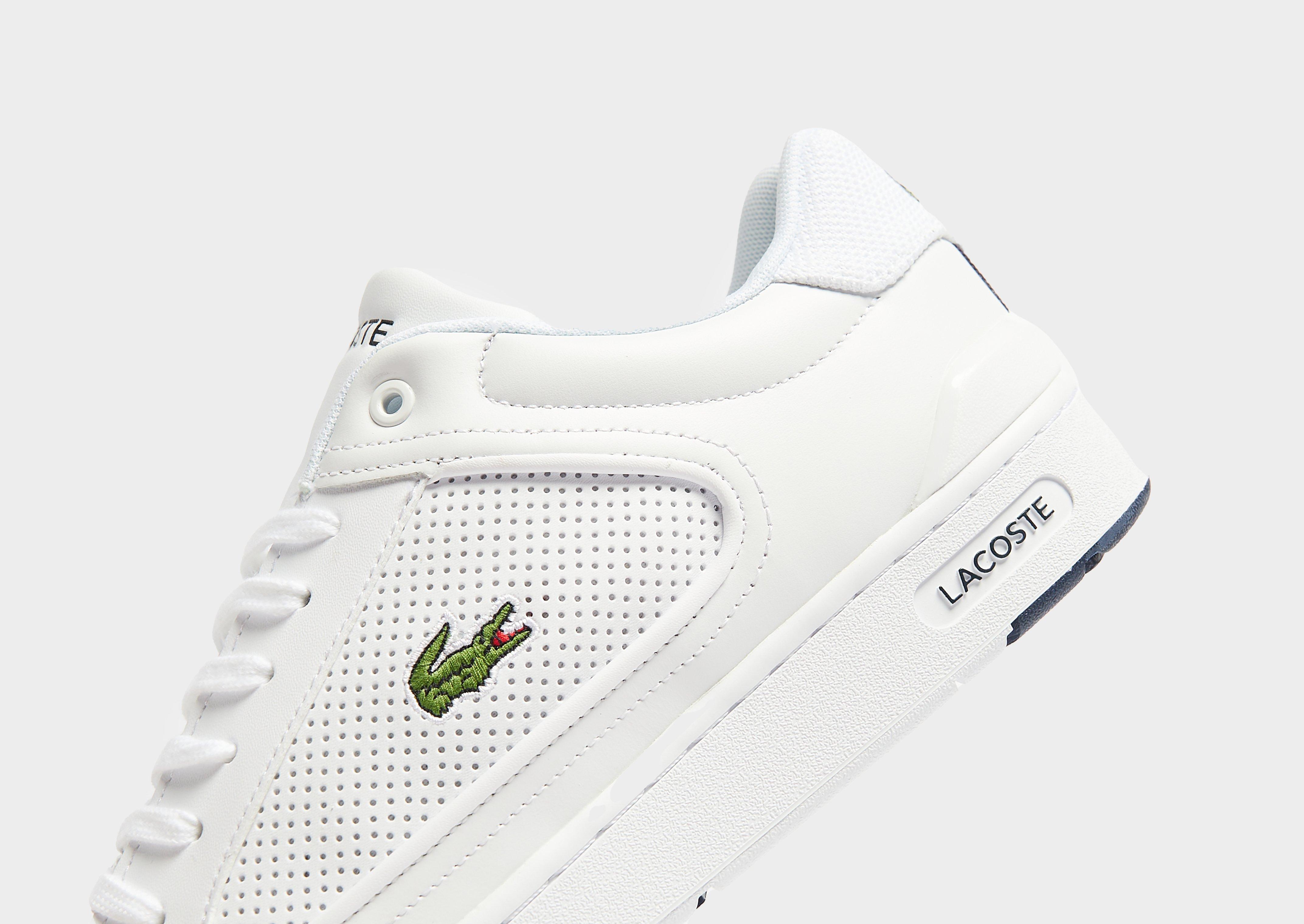 Lacoste deviation hot sale white