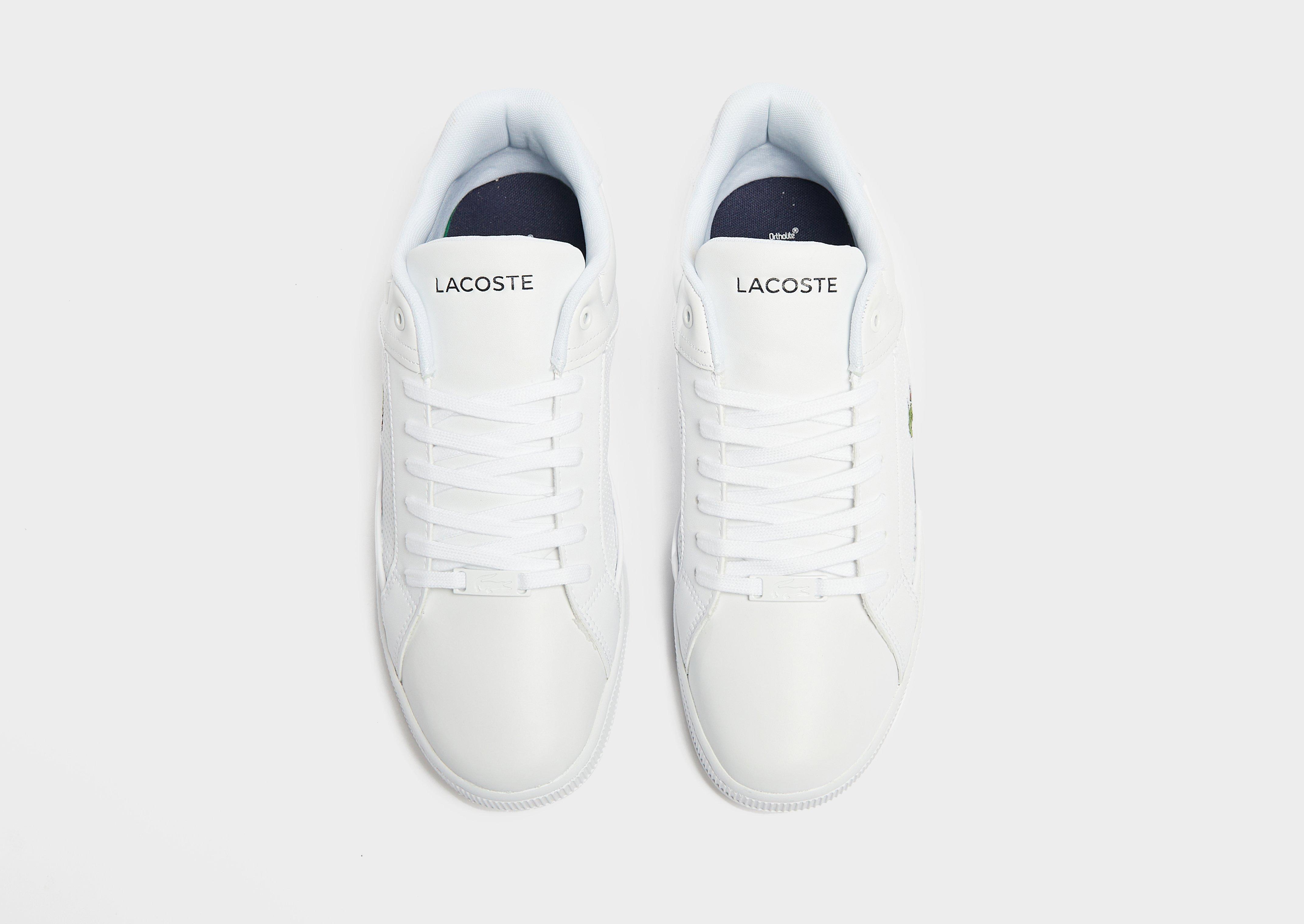 Lacoste deviation shop white