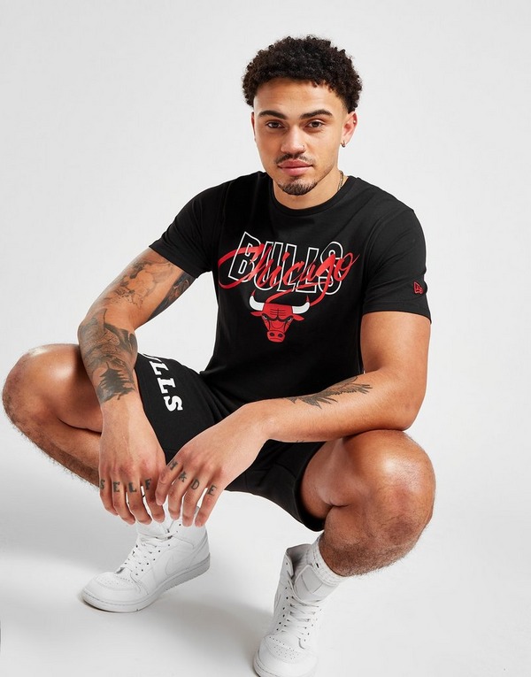 New Era NBA Chicago Bulls Script T-Shirt