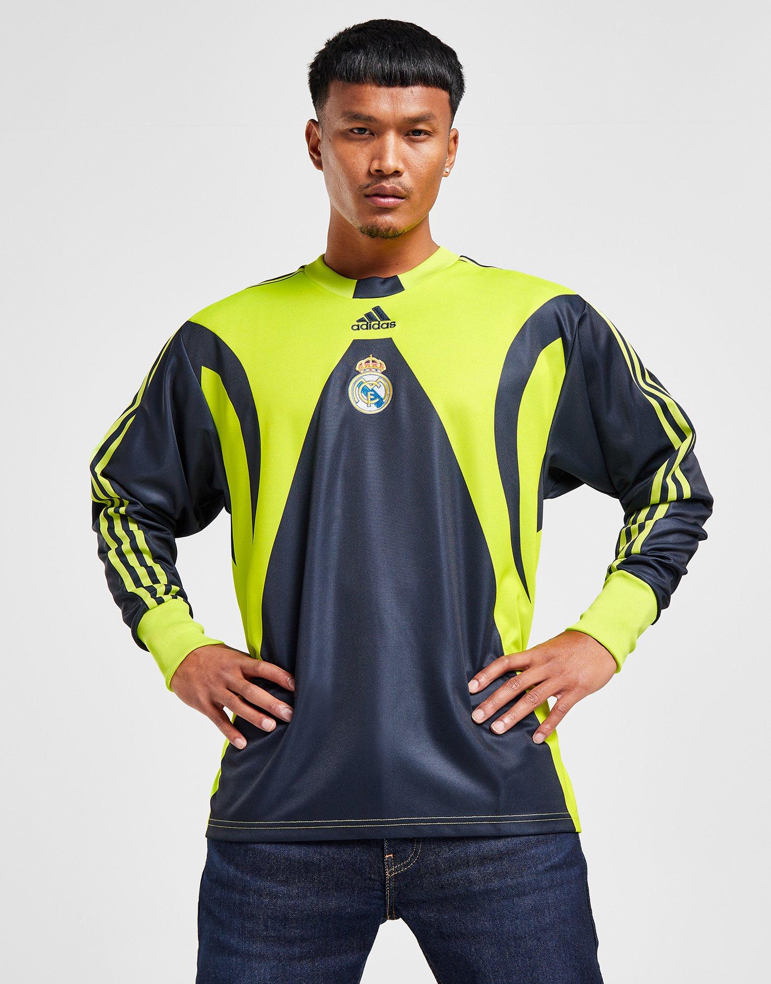 Blue adidas Real Madrid Icons Goalkeeper Jersey JD Sports