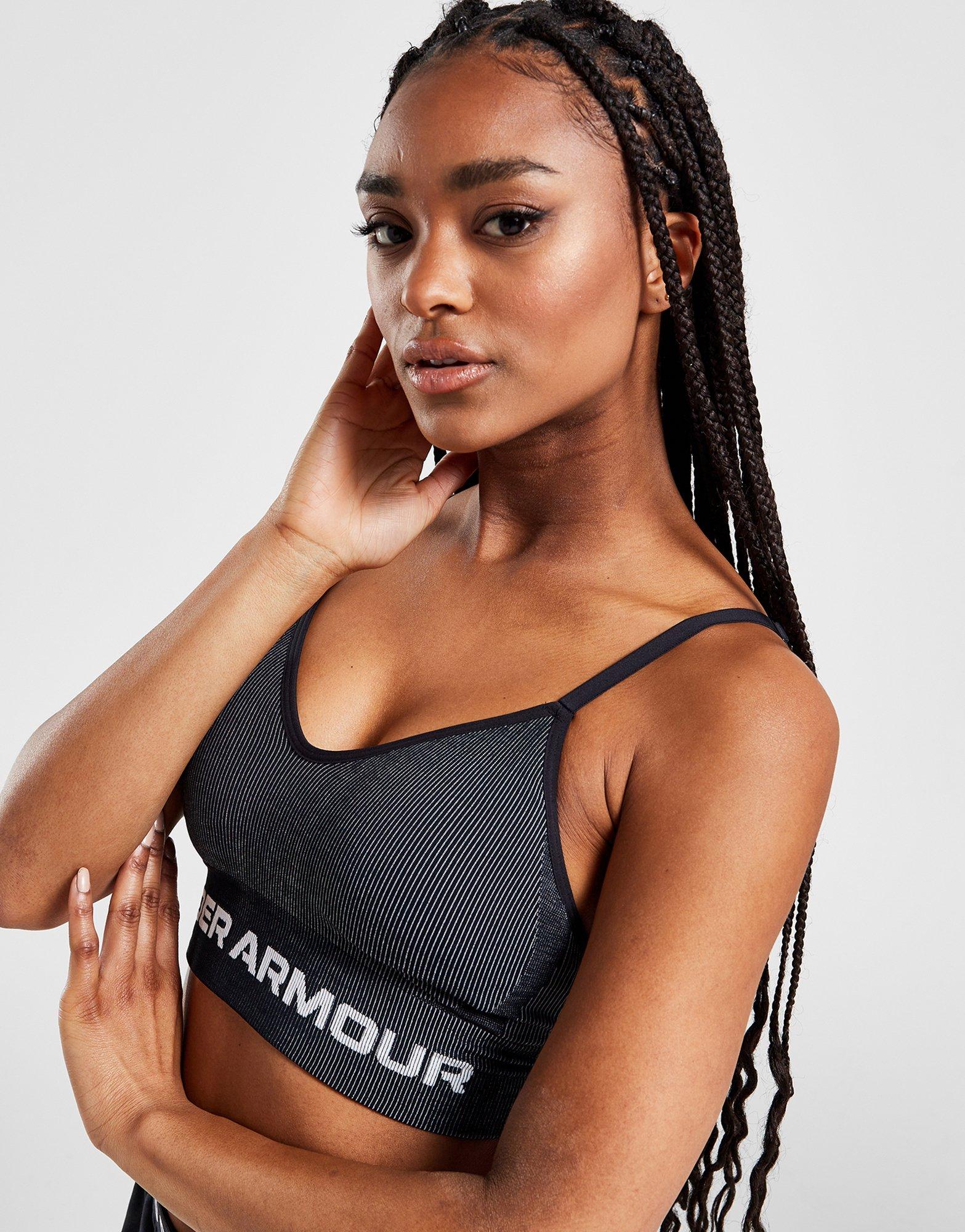 Under Armour Seamless Low Longline Rib Sports Bra