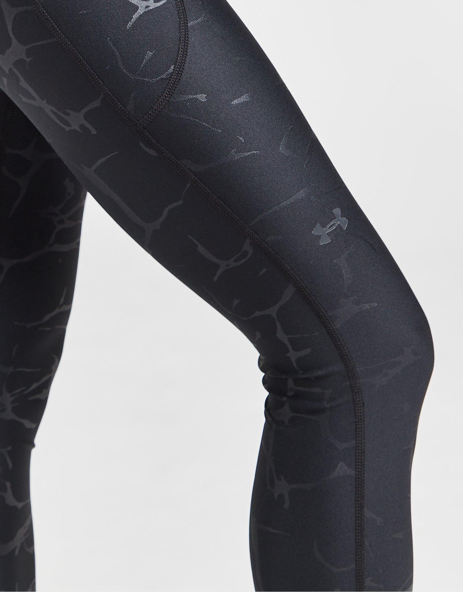Black Under Armour Emboss Tights - JD Sports Global