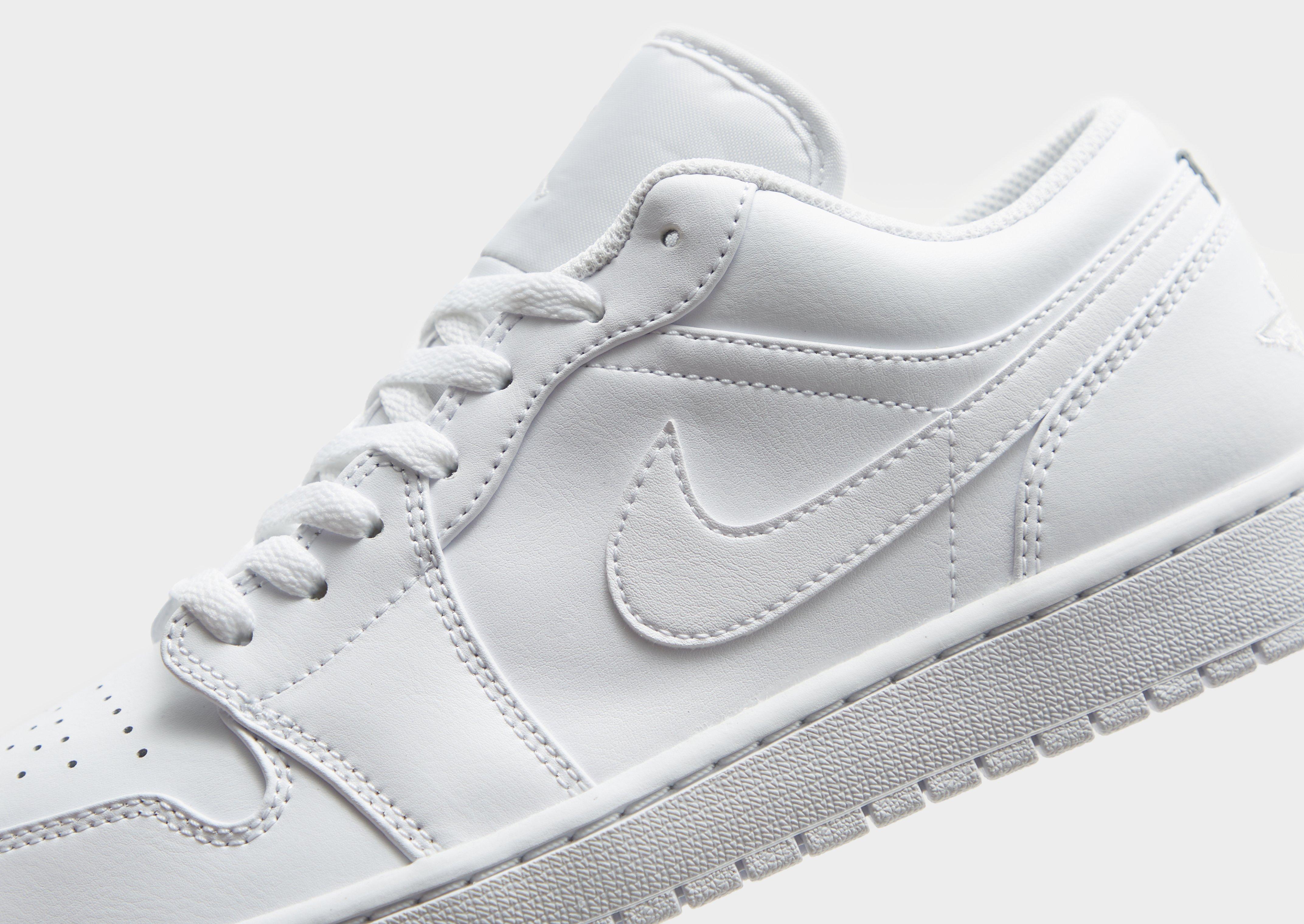 Nike air jordan on sale 1 all white