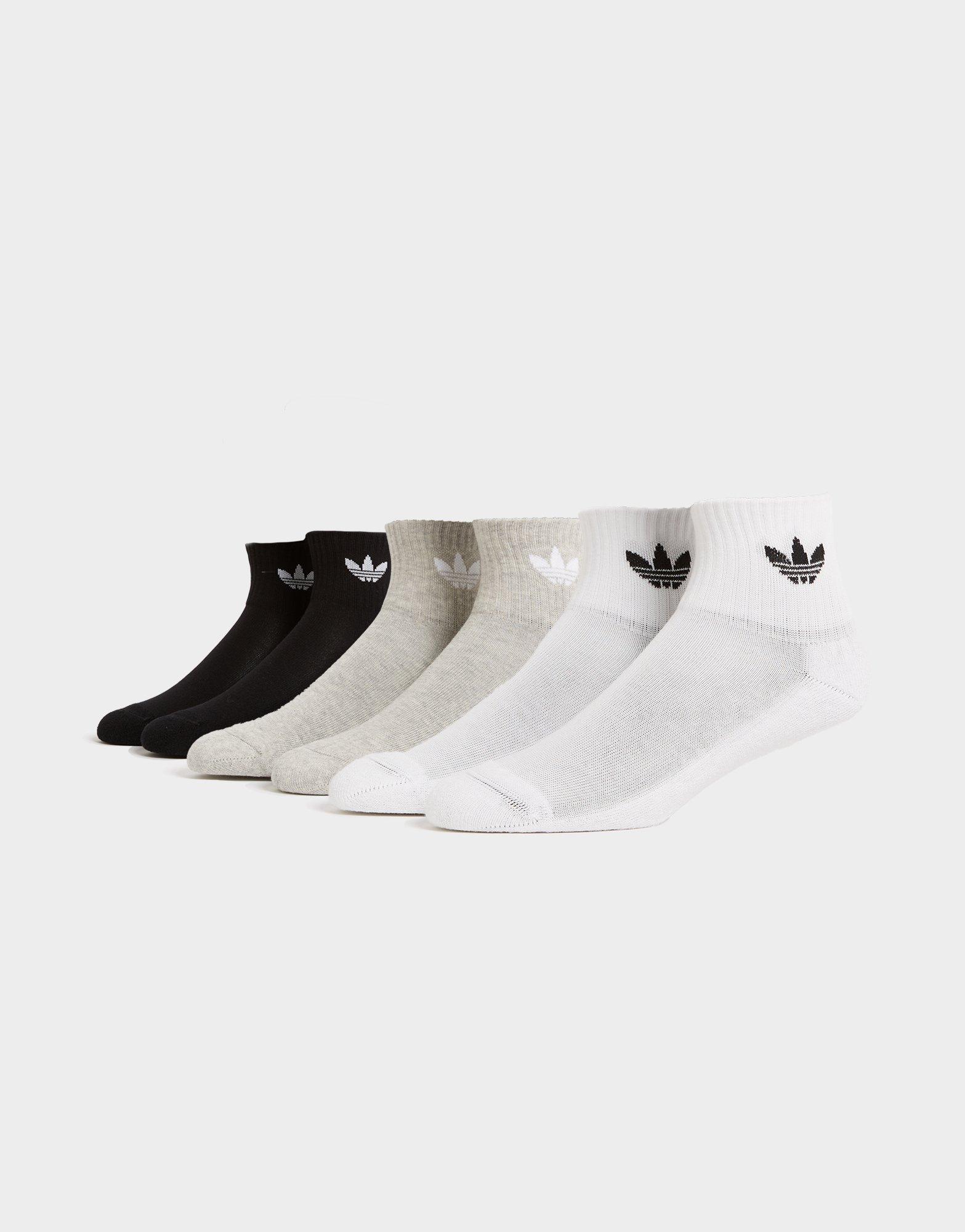 adidas Originals 6-Pack Quarter Calze