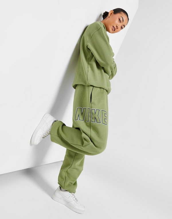 Nike pantalón de chándal Phoenix Fleece Varsity Verde | España