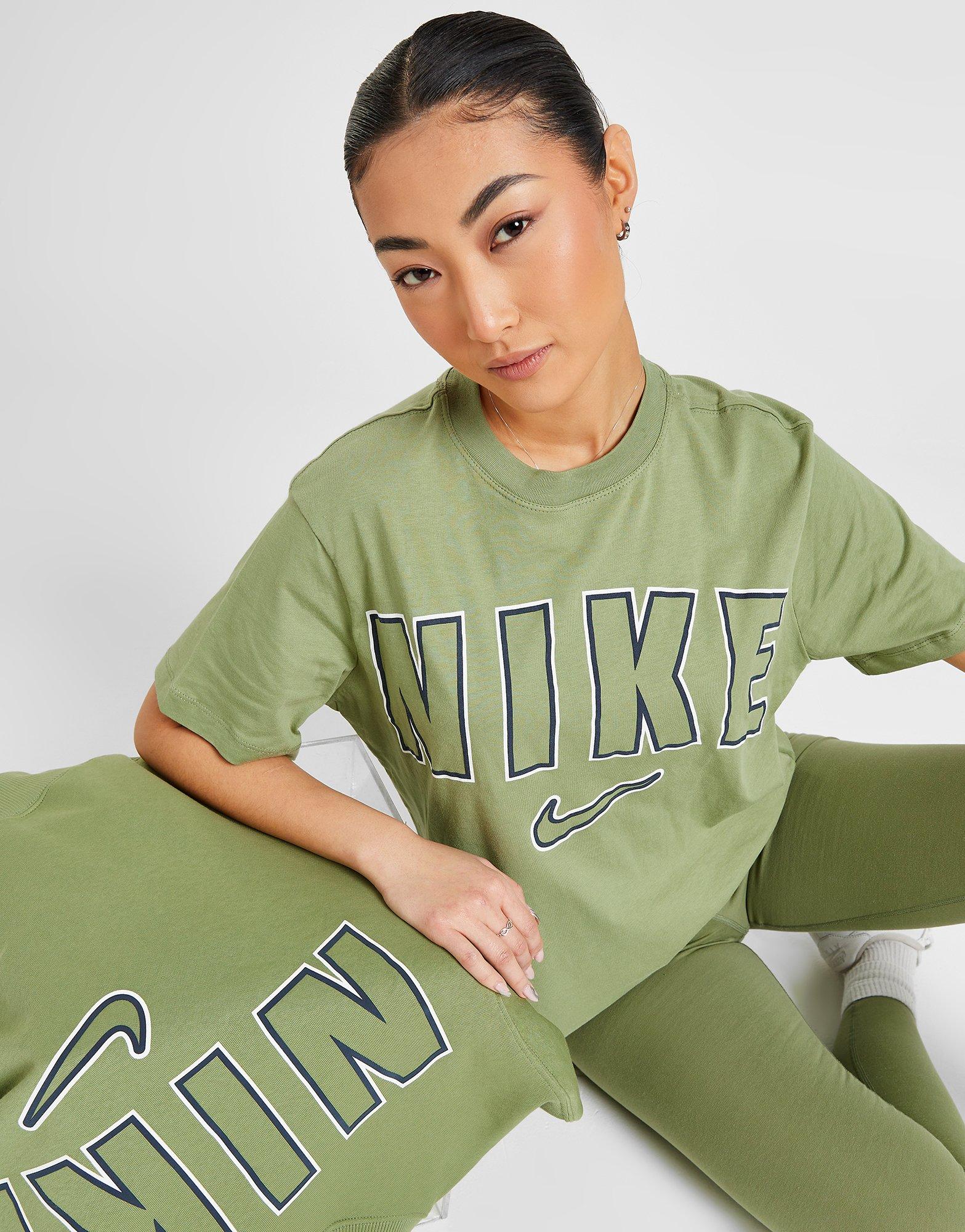 Green Nike Varsity Boyfriend TShirt JD Sports Global