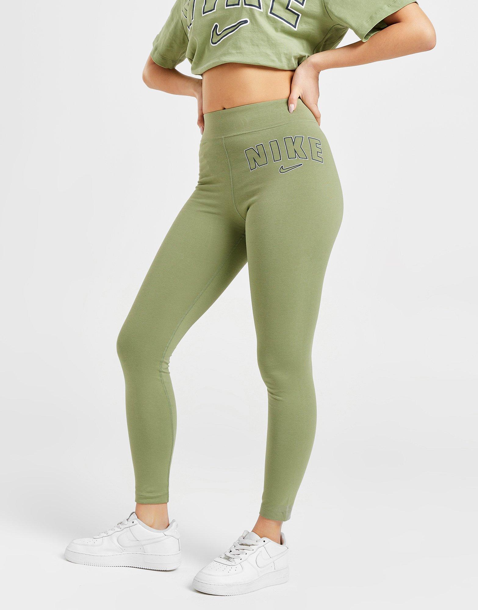 Nike Sportswear Essential Legging met hoge taille en graphic voor dames.  Nike BE