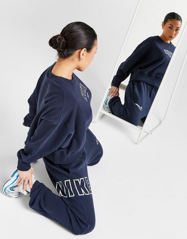 Chelsea Nike Club Fleece Pants - Navy - Womens