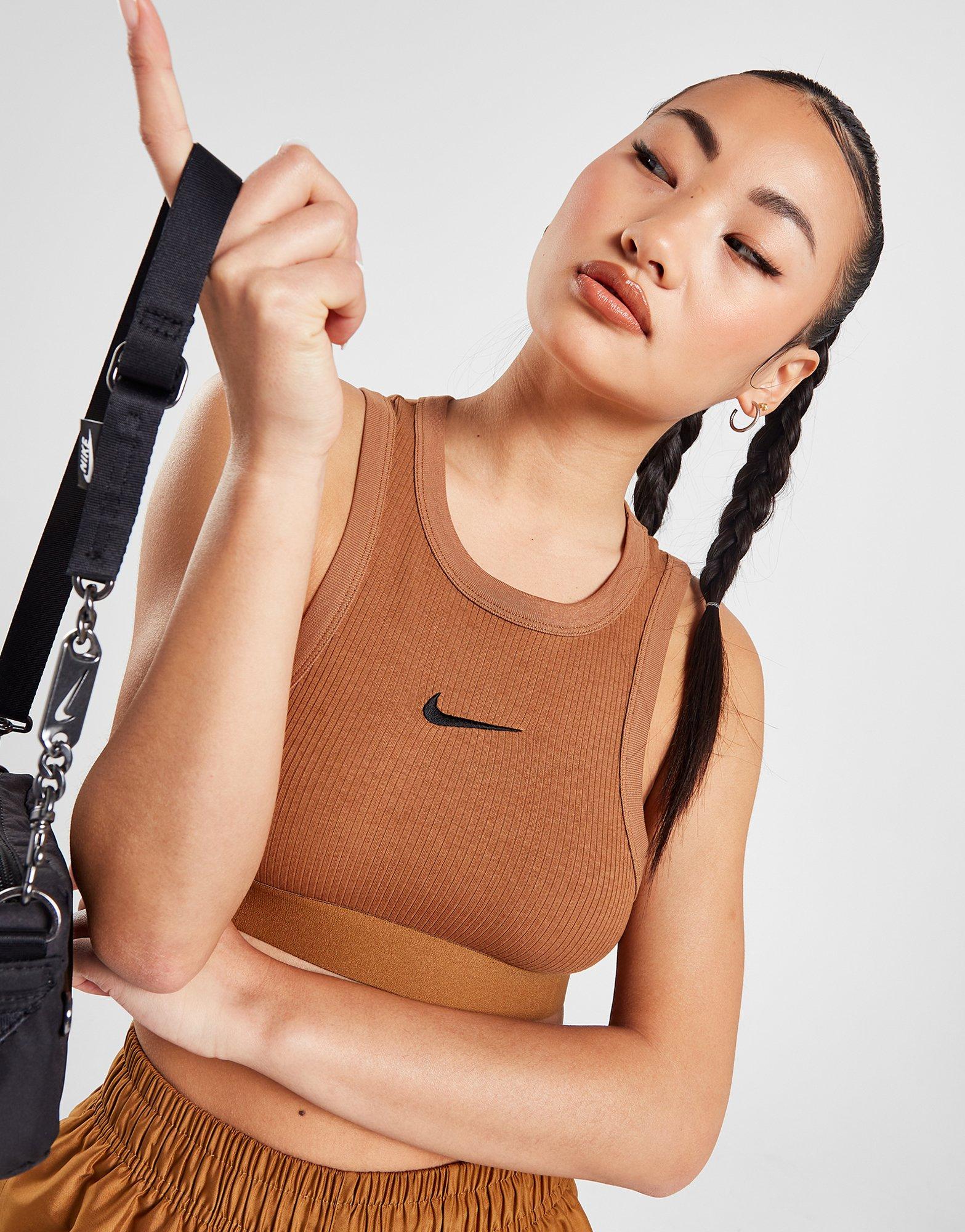 Nike Trend Crop Ribbed Tank Top