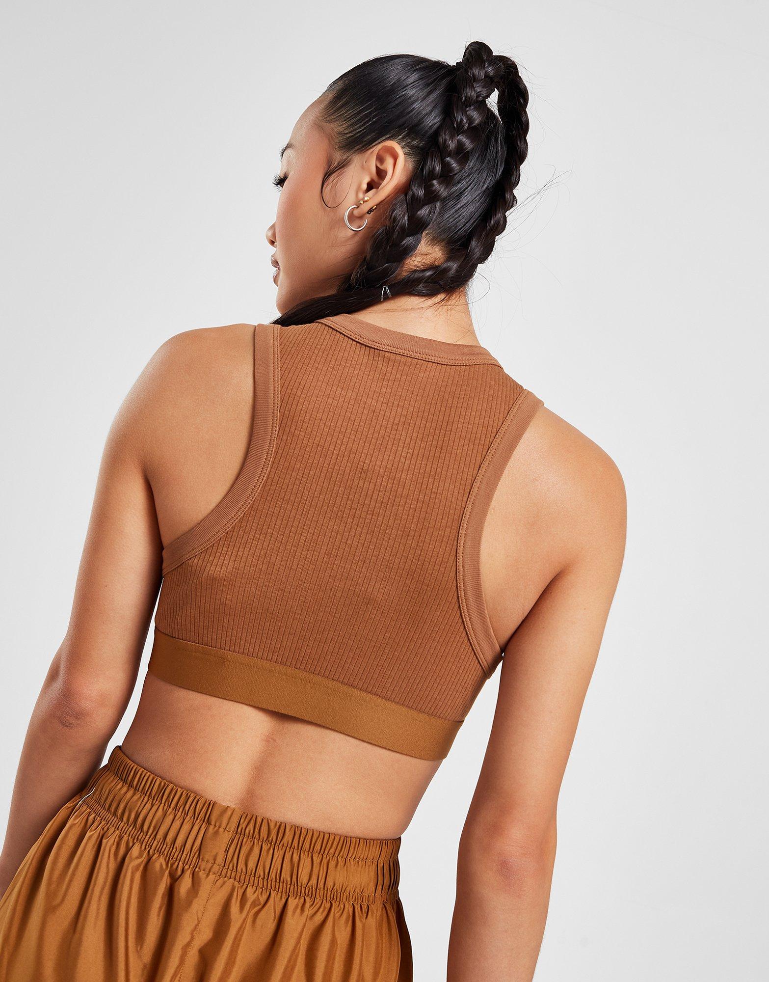 Nike Trend Crop Ribbed Tank Top