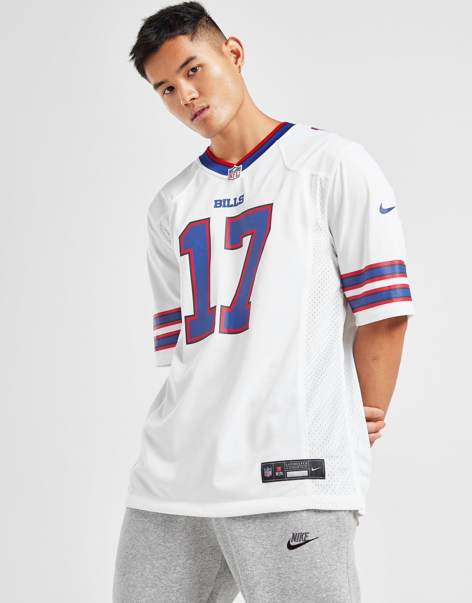 Bills Men/Unisex - White #17 Allen Jersey