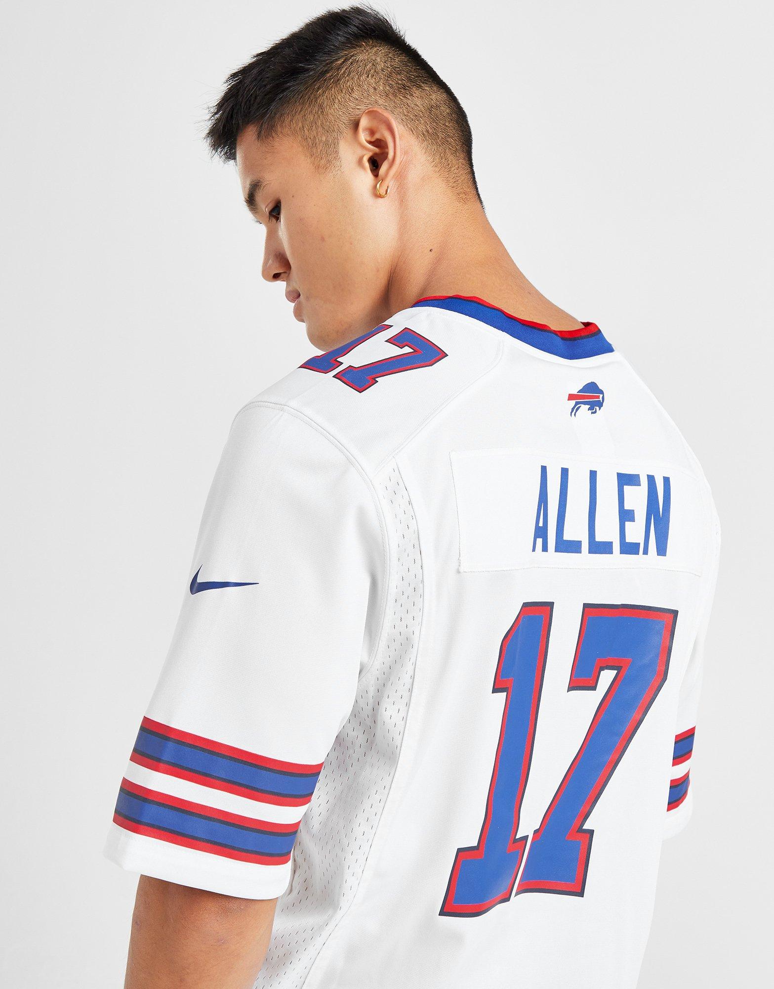 Nike NFL Buffalo Bills Allen #17 Jersey em Branco