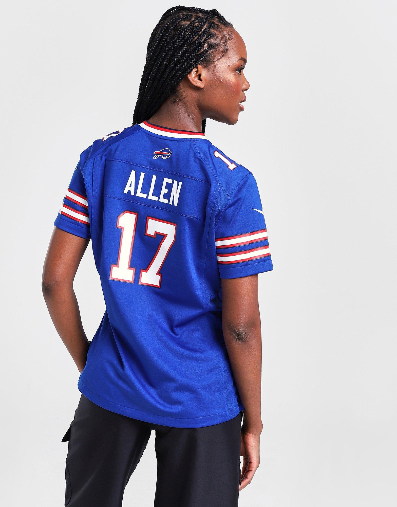 Blue Nike NFL Buffalo Bills Allen #17 Jersey - JD Sports Global