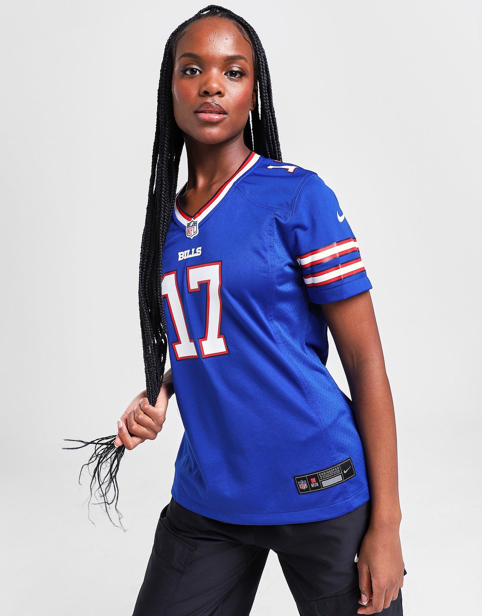 Blue Nike NFL Buffalo Bills Allen #17 Jersey Women's