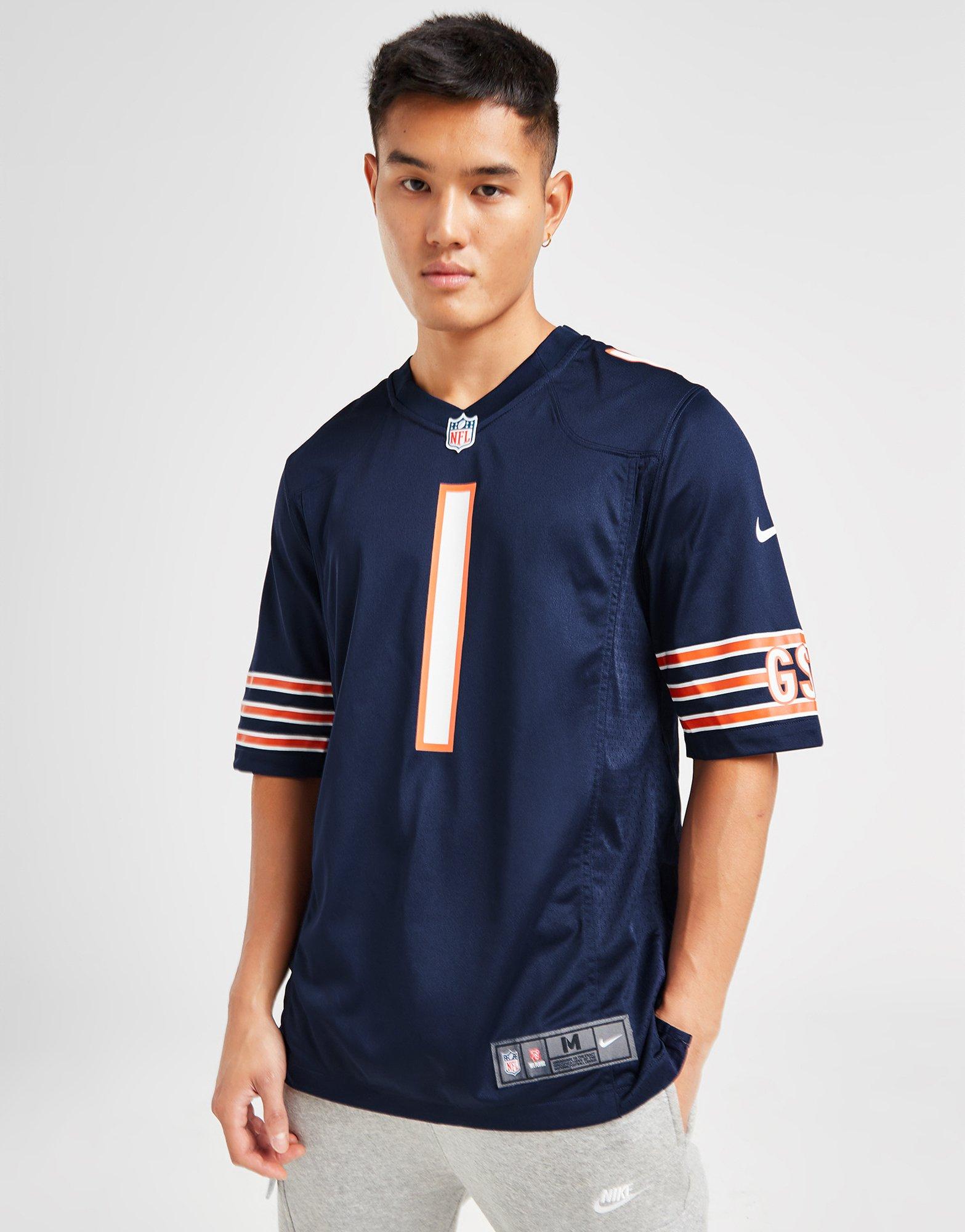 NFL Chicago Bears Boys' Short Sleeve Fields Jersey - Xs