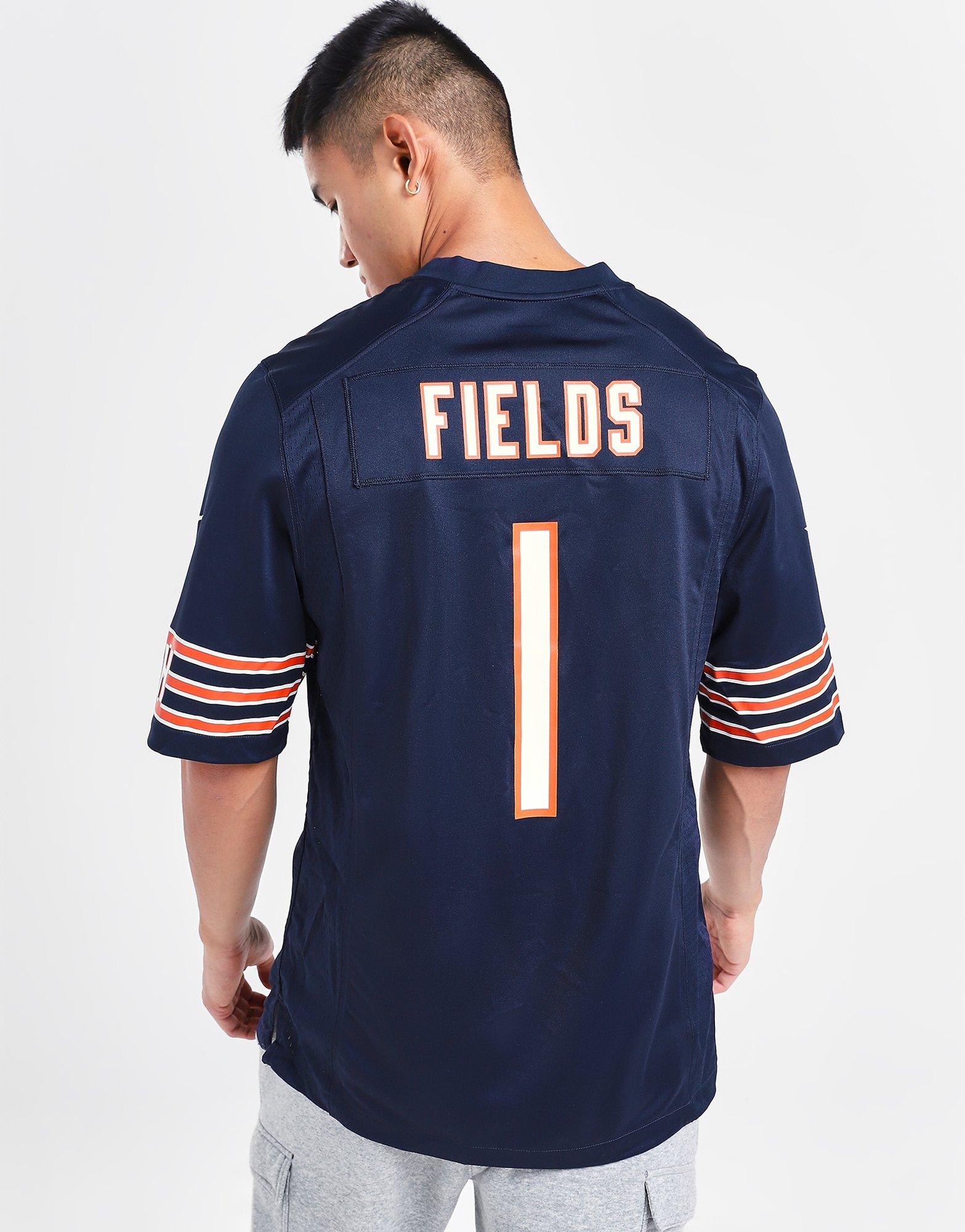 Nike Toddler Chicago Bears Justin Fields #1 Navy Game Jersey