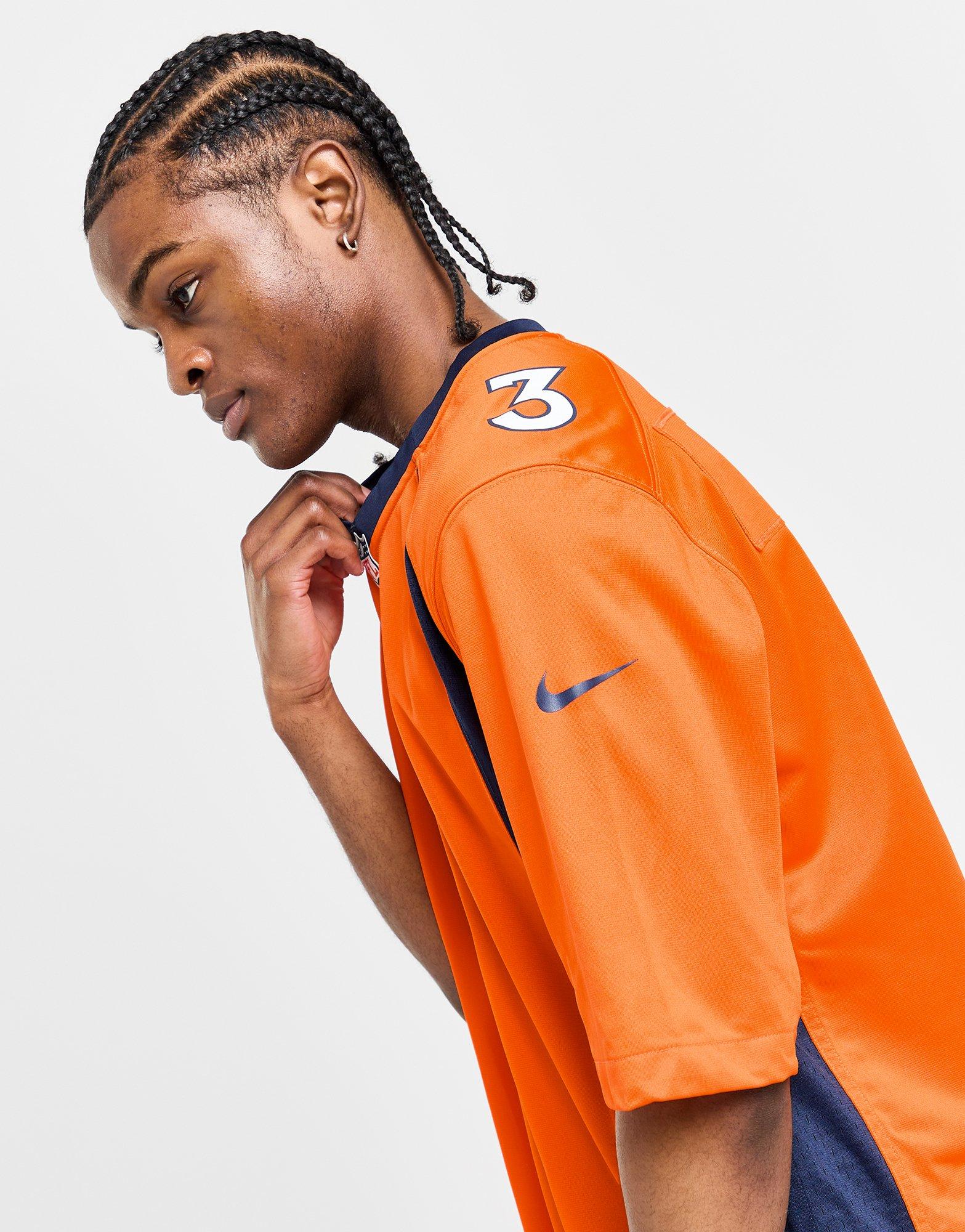 orange broncos jersey