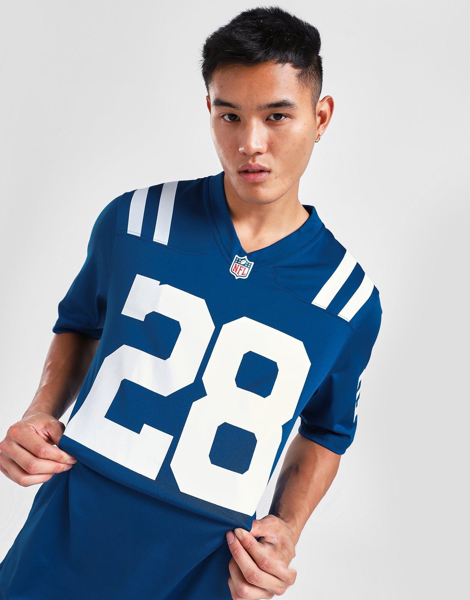 2020-22 INDIANAPOLIS COLTS TAYLOR #28 NIKE GAME JERSEY (HOME) L