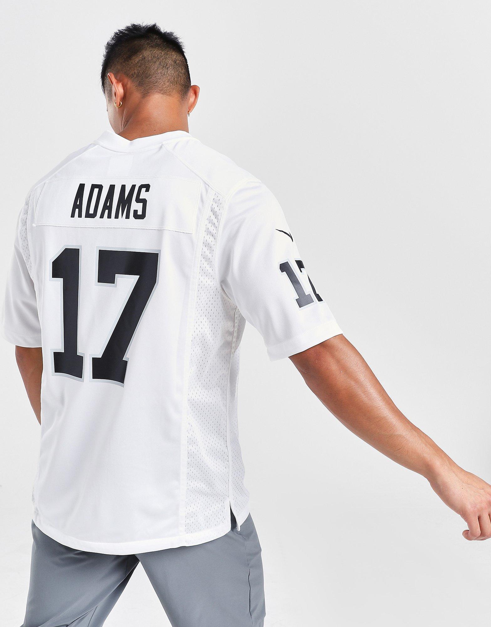 White Nike NFL Las Vegas Raiders Adams #17 Jersey