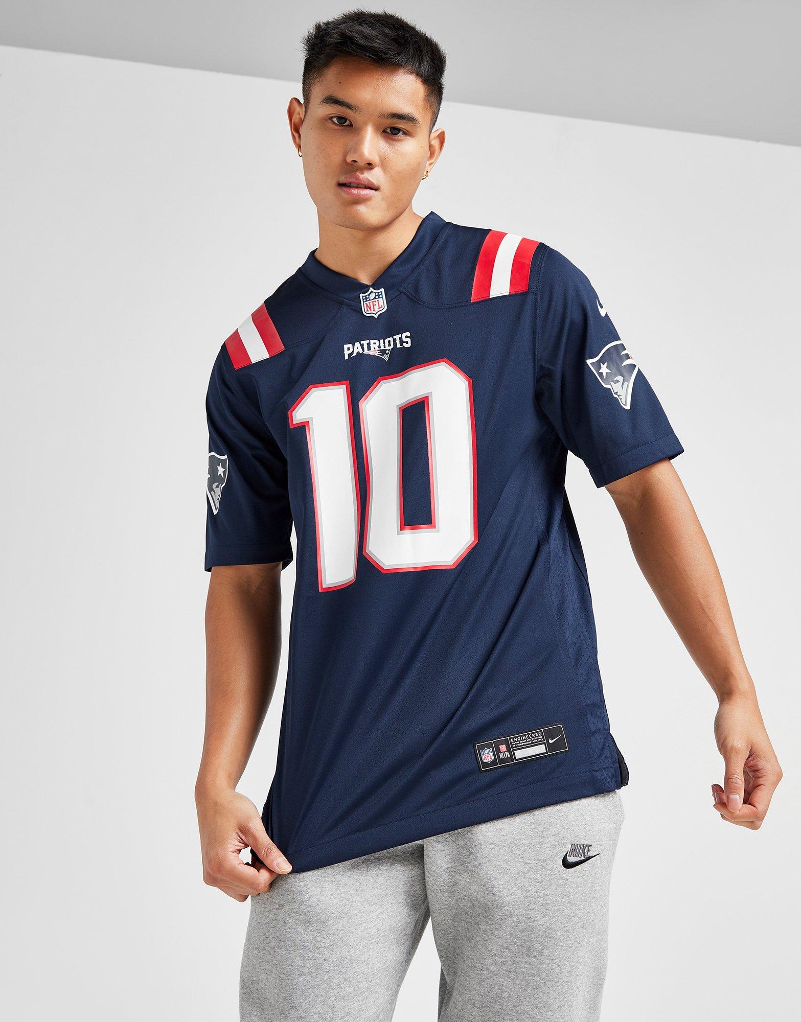 2021-22 NEW ENGLAND PATRIOTS JONES #10 NIKE GAME JERSEY (HOME) M