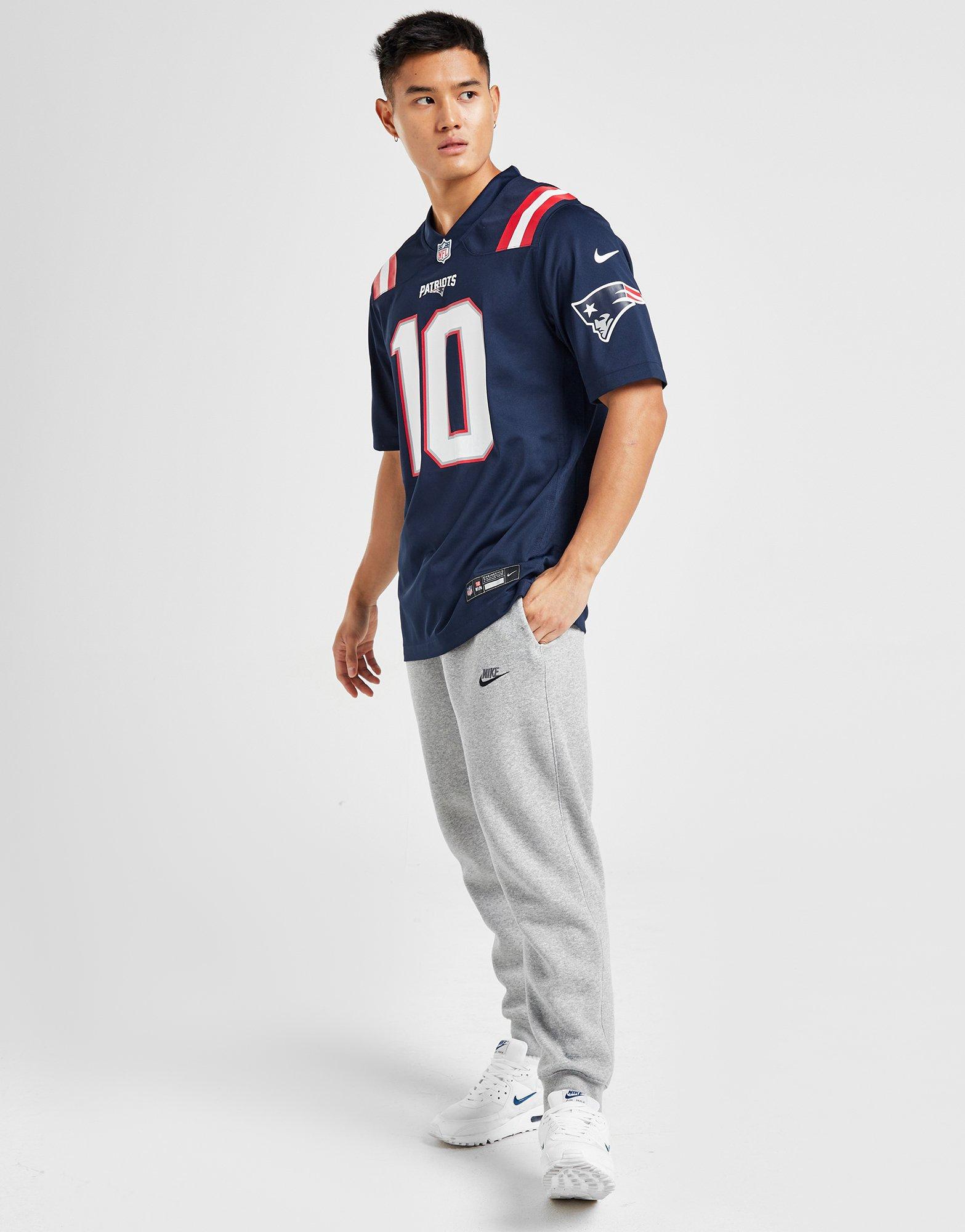 Men's Nike Jack Jones Navy New England Patriots Game Player Jersey