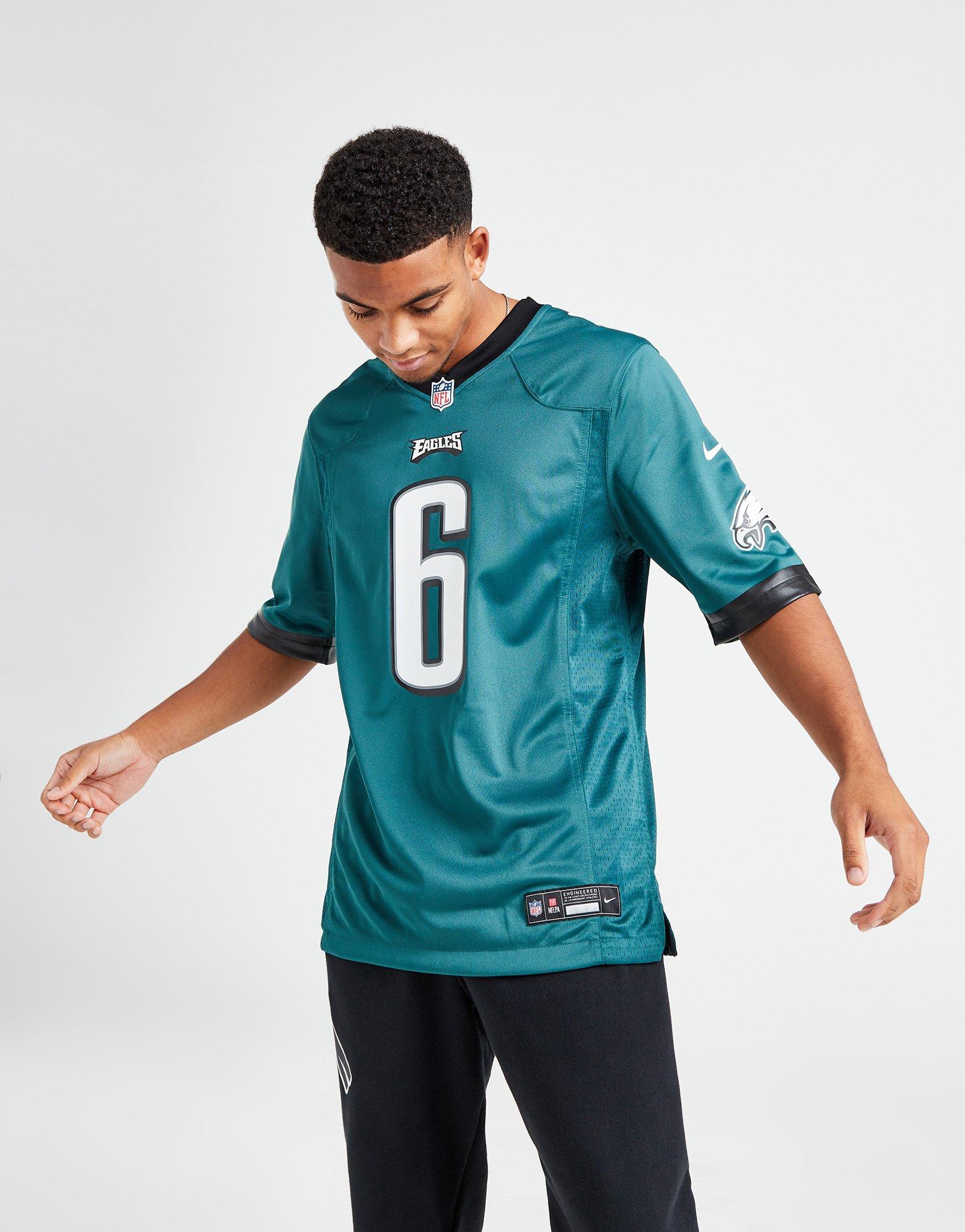 Green Nike NFL Philadelphia Eagles Smith #6 Jersey