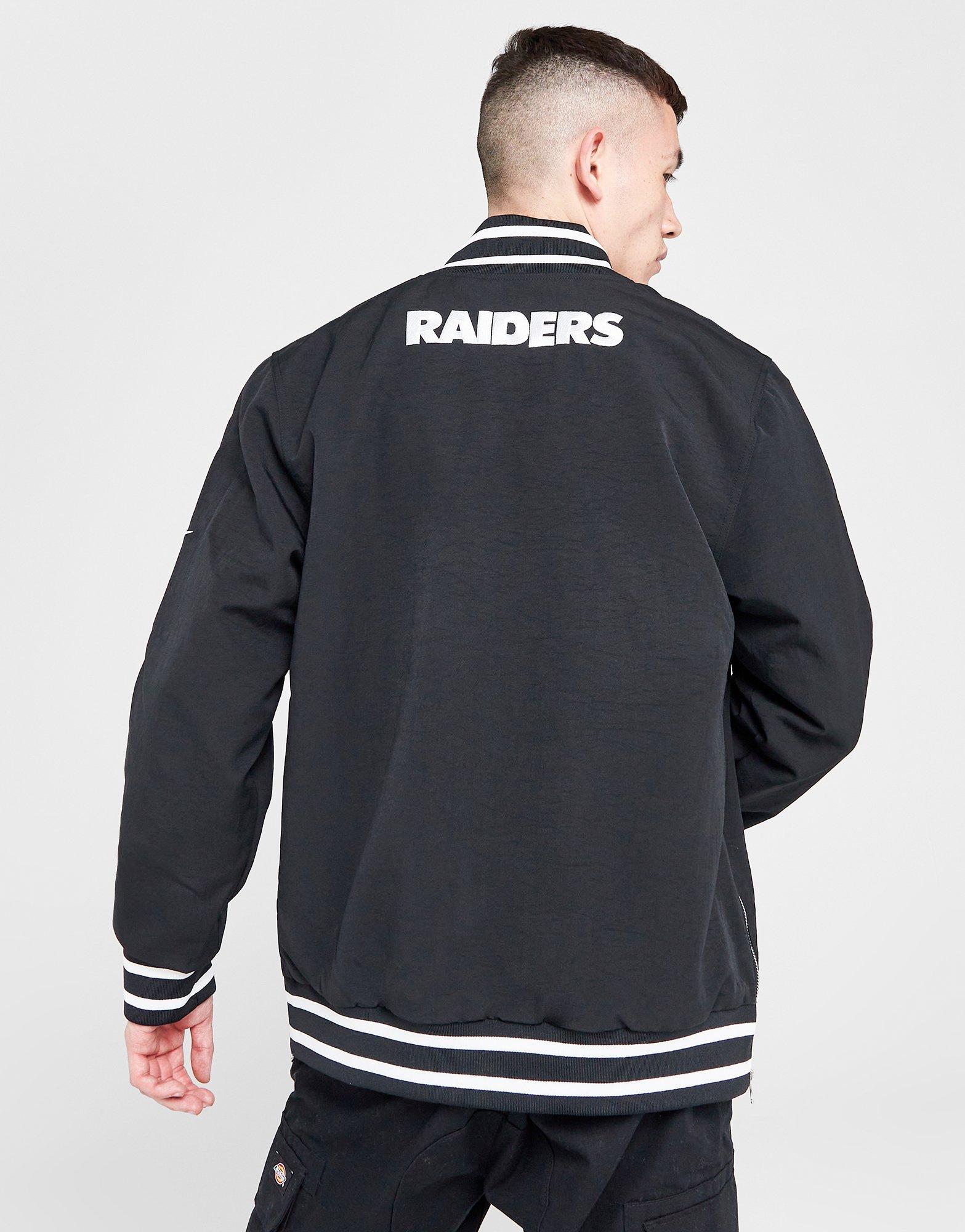 Nike NFL Las Vegas Raiders Nike Coach Bomber Jacket Black