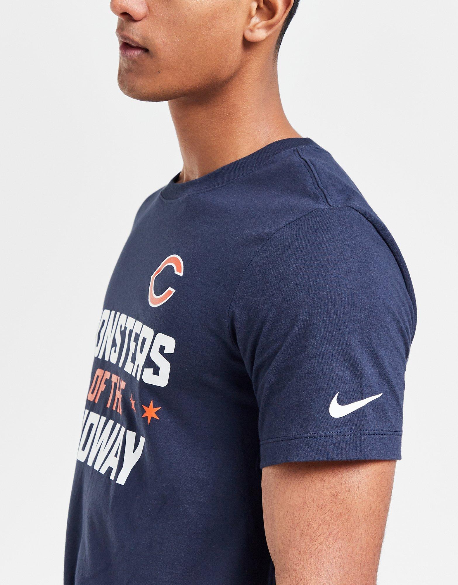 Men's Chicago Bears Nike Navy Local Lockup Performance T-Shirt