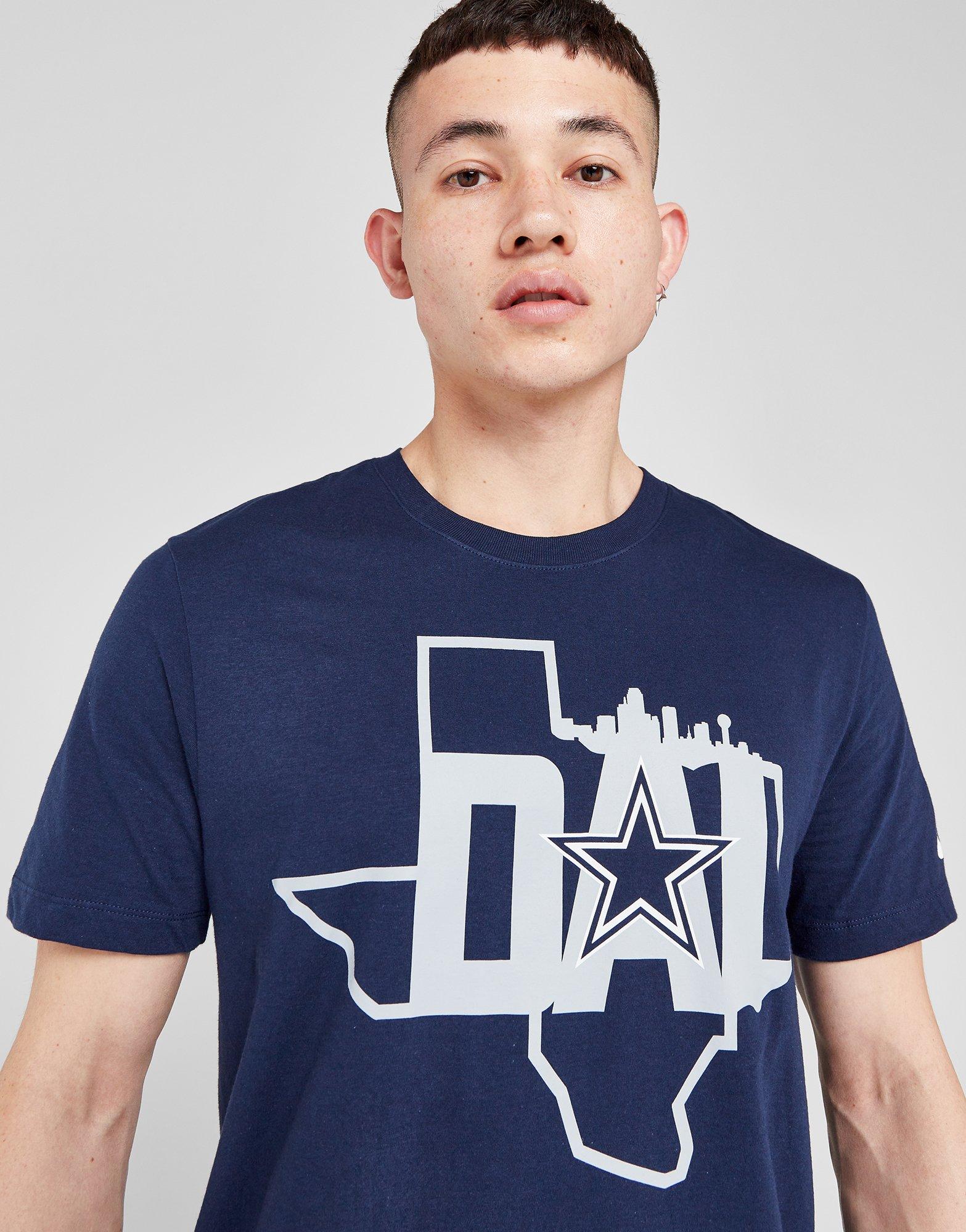 Dallas Cowboys Men's White Dallas Cowboys Logo Premier Tee, Size XXL