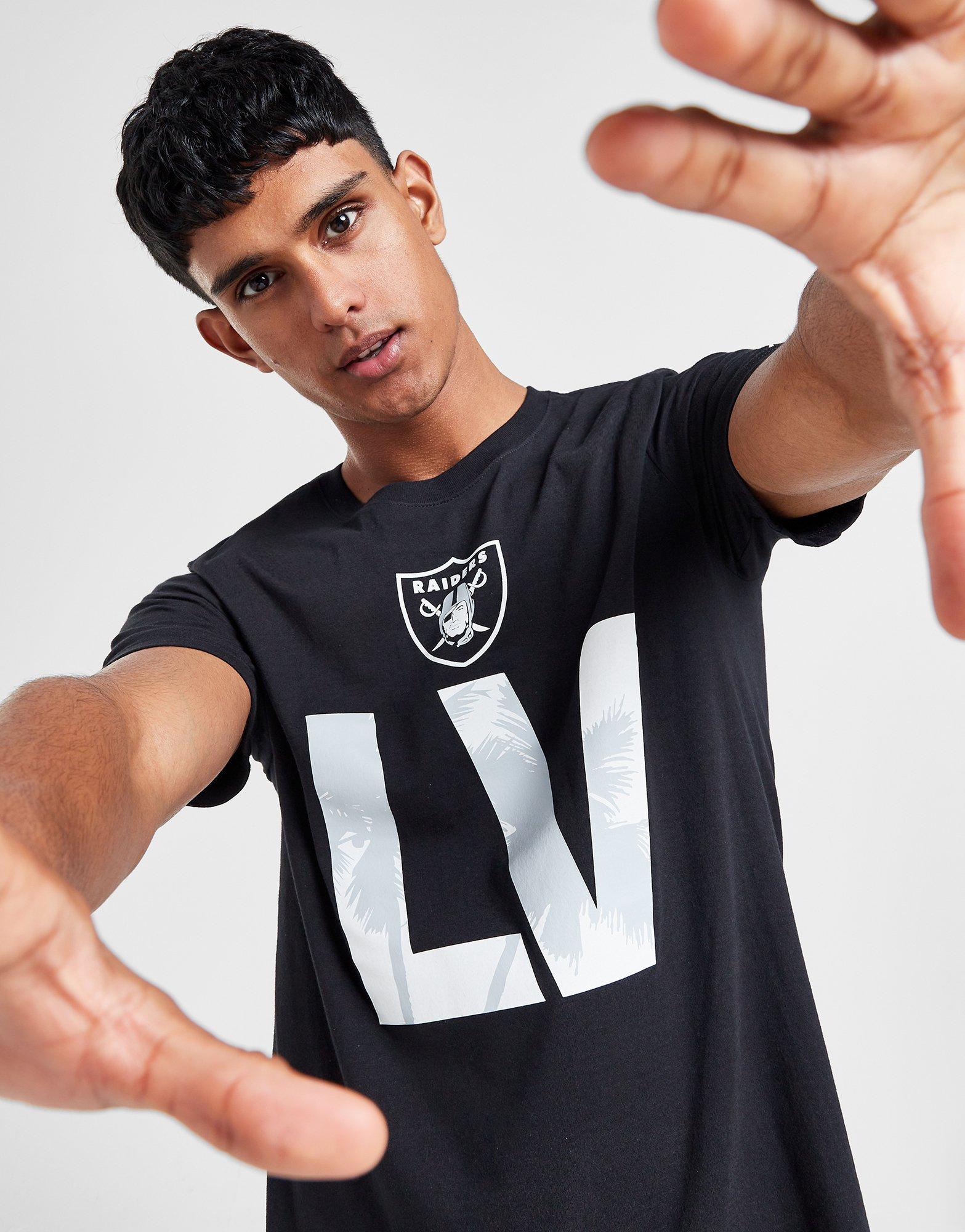 Las Vegas Raiders Long Sleeve T Shirt NFL Official Apparel Youth L 14-16 NWT
