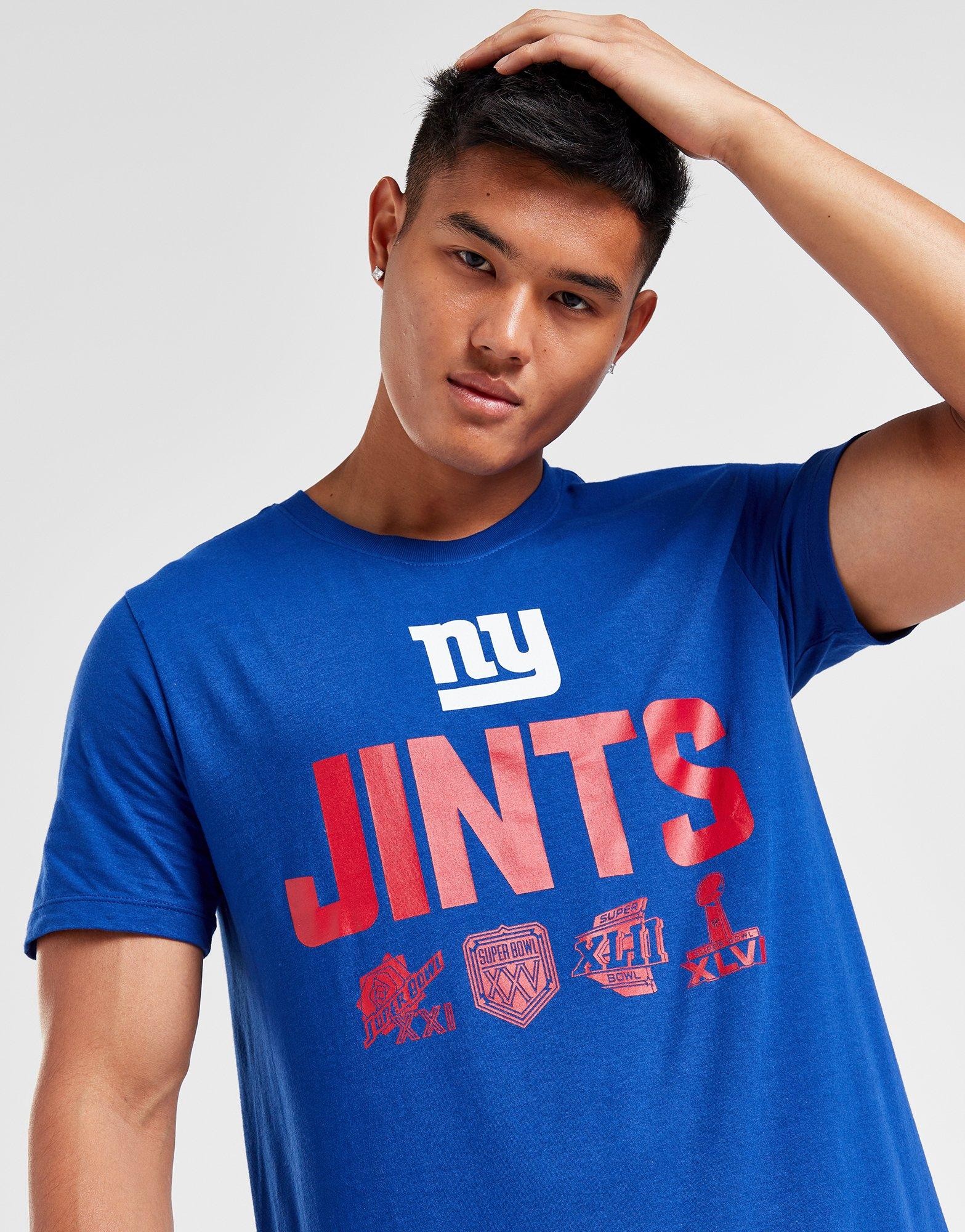 Nike Women's Logo Essential (NFL New York Giants) T-Shirt Blue